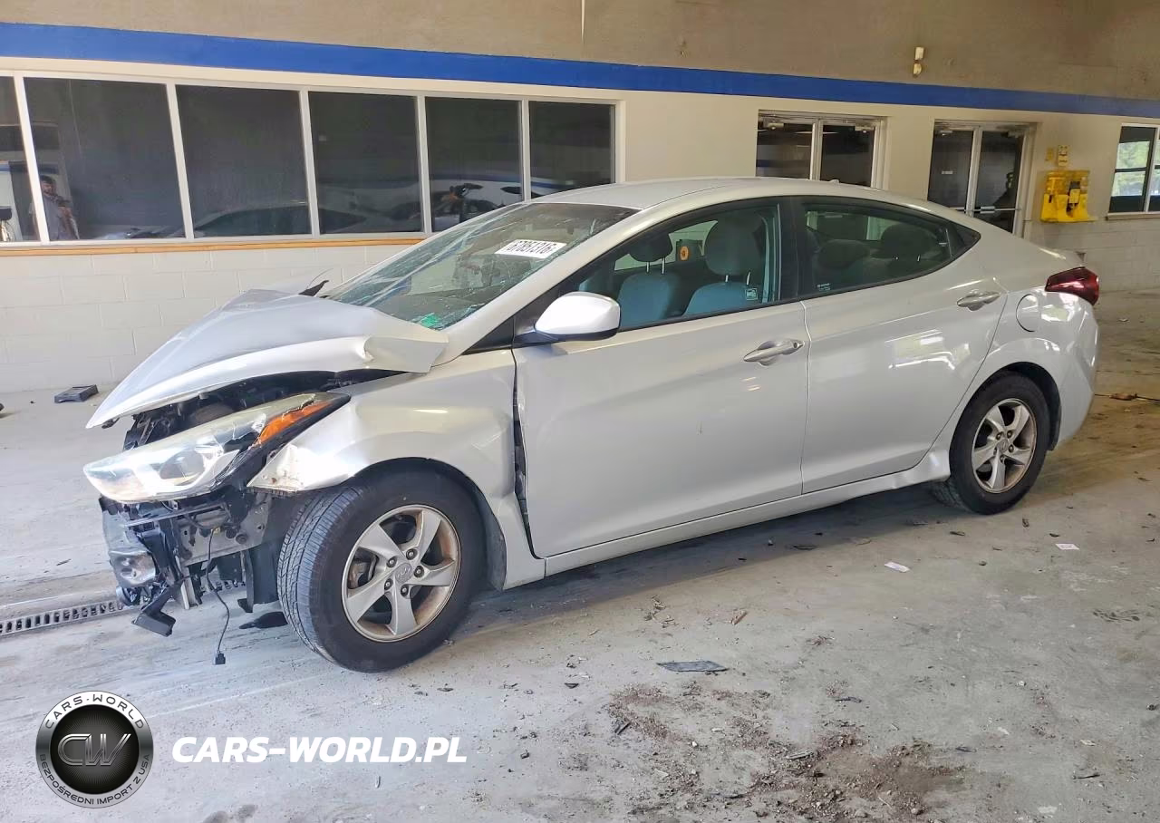 2015 Hyundai Elantra Se VIN:5NPDH4AE5FH550902 - 1