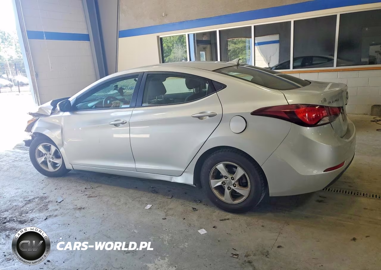 2015 Hyundai Elantra Se VIN:5NPDH4AE5FH550902 - 2
