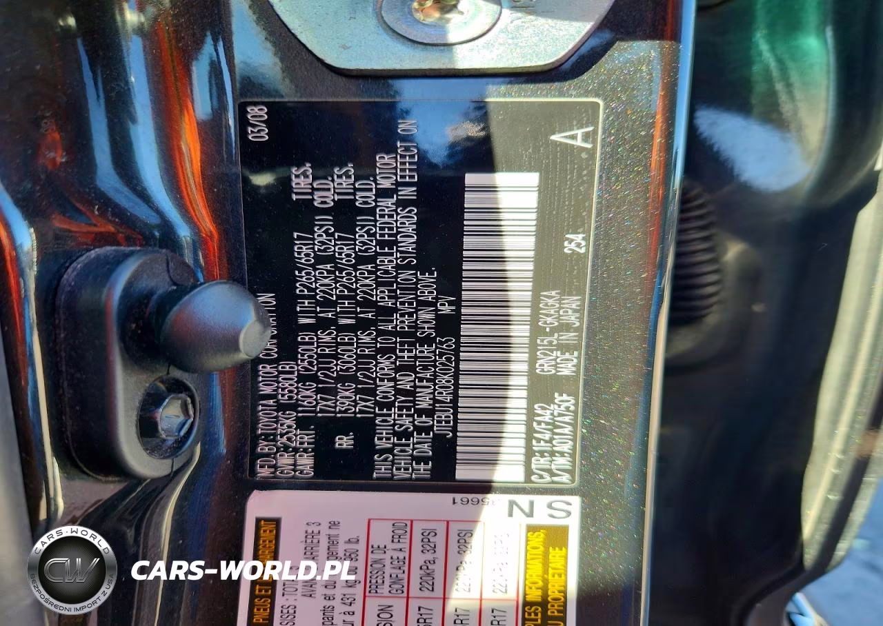 2008 Toyota 4Runner Sr5 VIN:JTEBU14R08K025763 - 13