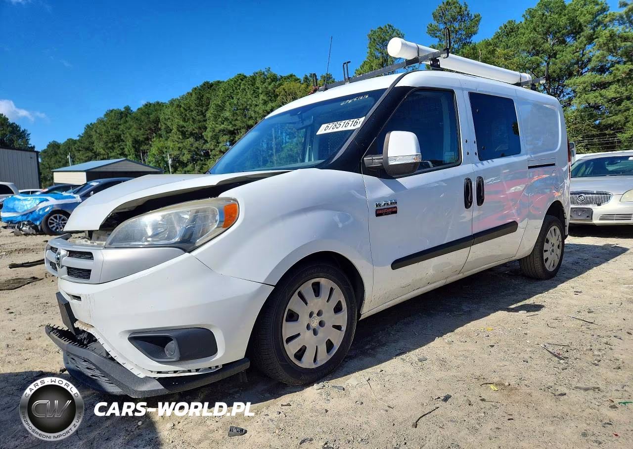 2017 Ram Promaster City Slt VIN:ZFBERFBB4H6E66106 - 1