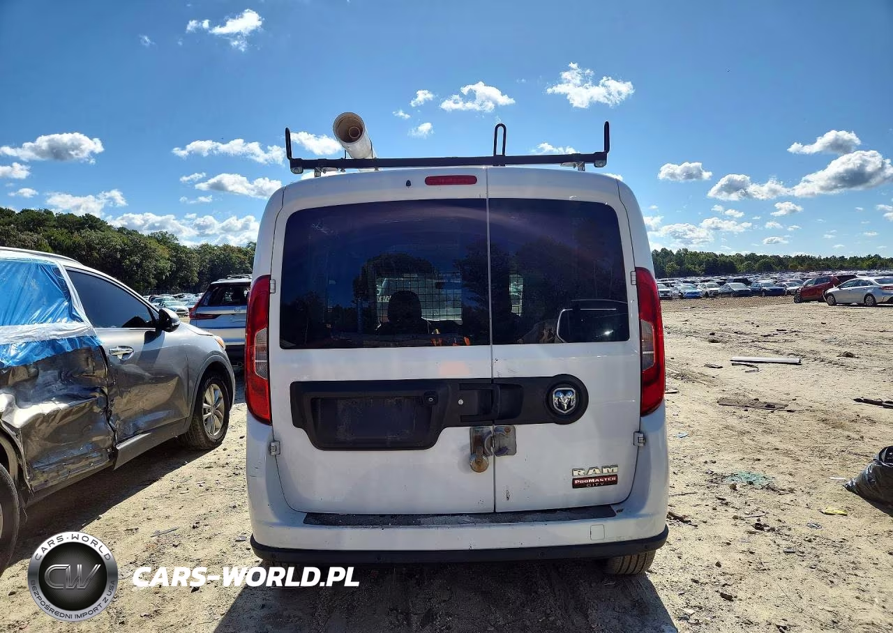 2017 Ram Promaster City Slt VIN:ZFBERFBB4H6E66106 - 6