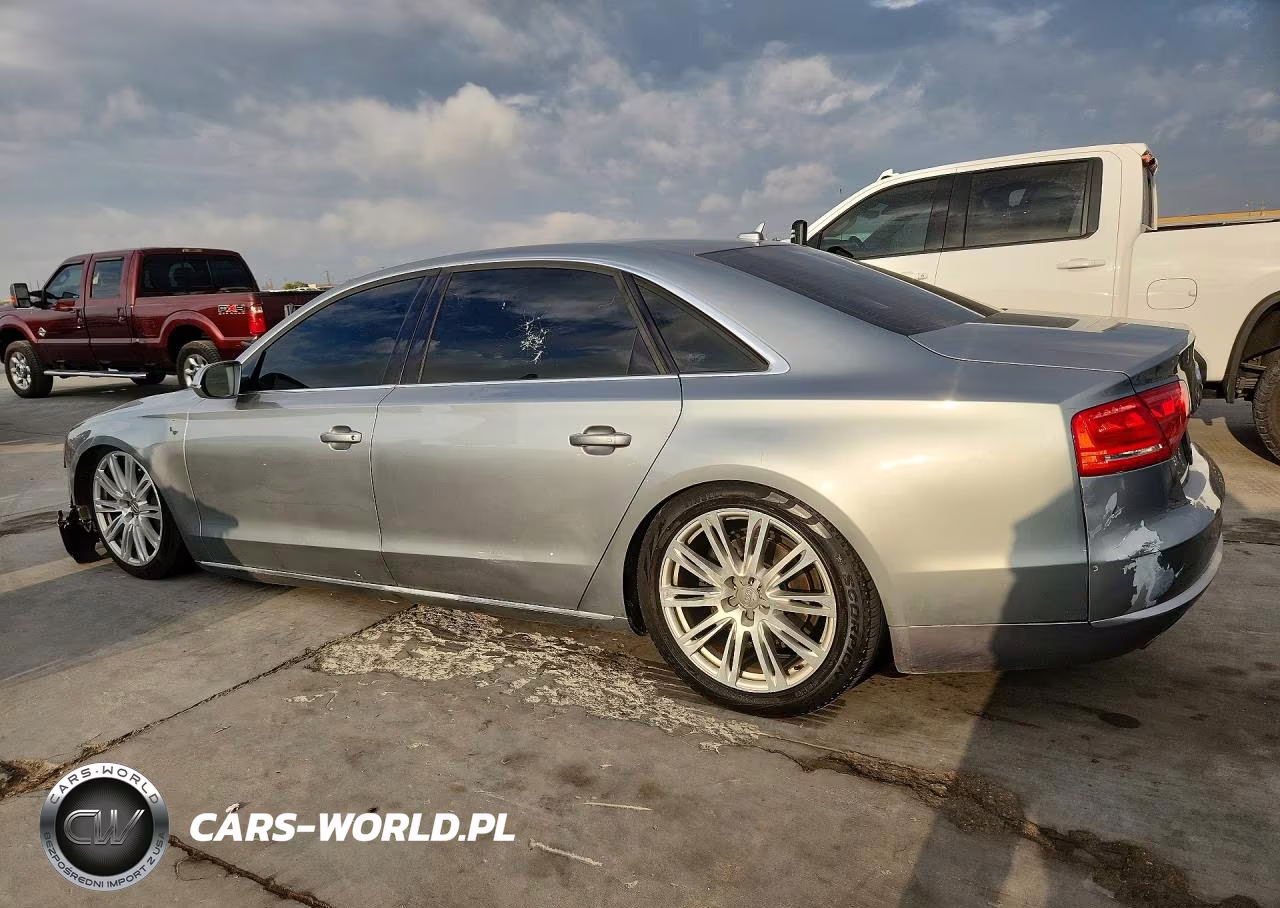 2014 Audi A8 L Quattro VIN:WAURGAFD6EN003768 - 2