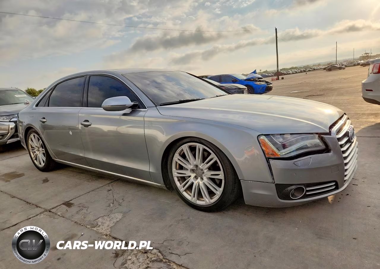 2014 Audi A8 L Quattro VIN:WAURGAFD6EN003768 - 4