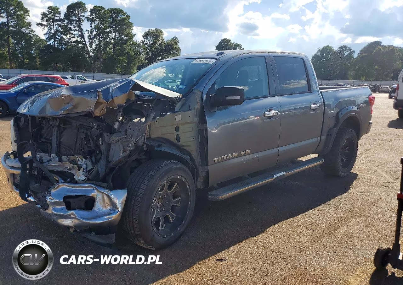 2018 Nissan Titan Crew VIN:1N6AA1EK7JN543994 - 1