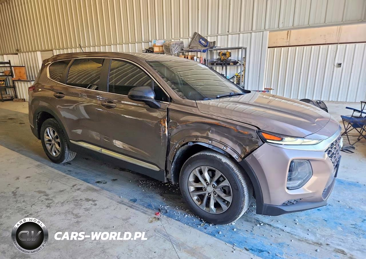 2019 Hyundai Santa Fe Se VIN:5NMS23ADXKH101006 - 4