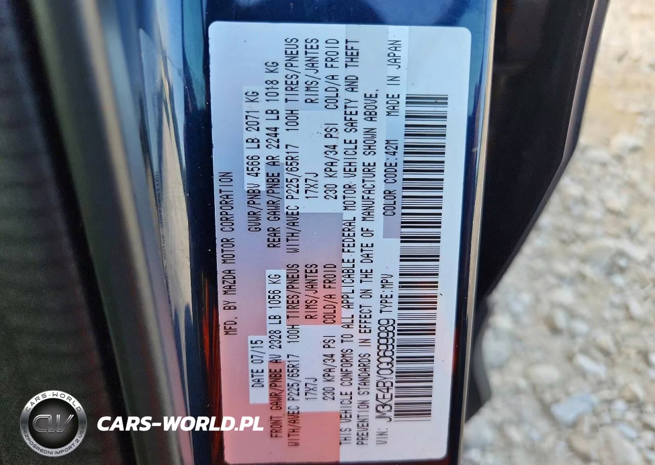 2016 Mazda Cx-5 Sport VIN:JM3KE4BY0G0699989 - 13