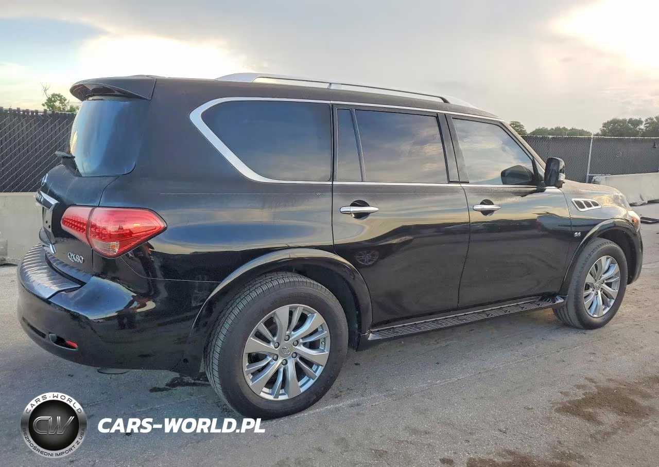 2017 Infiniti Qx80 Base VIN:JN8AZ2NEXH9154818 - 3