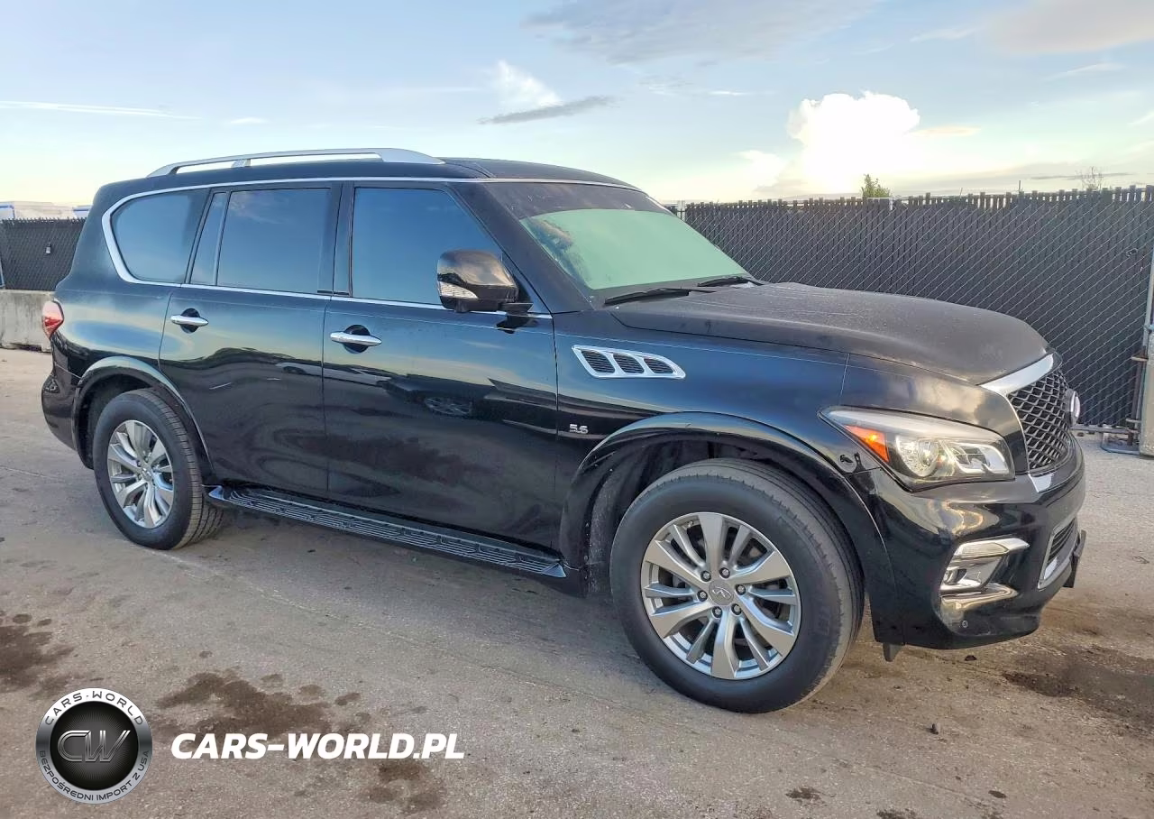 2017 Infiniti Qx80 Base VIN:JN8AZ2NEXH9154818 - 4