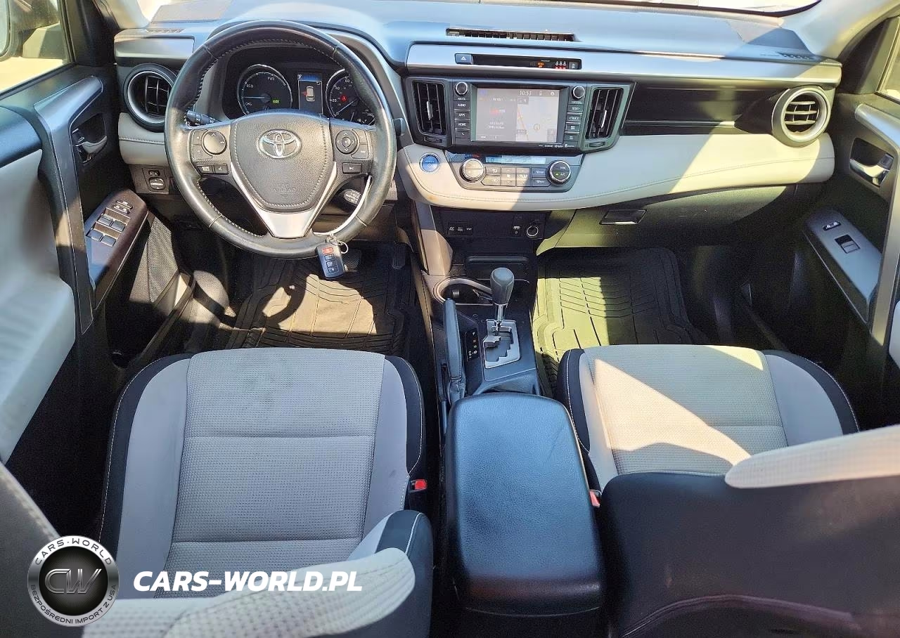 2017 Toyota Rav4 Hybrid Xle VIN:JTMRJREV3HD129030 - 8