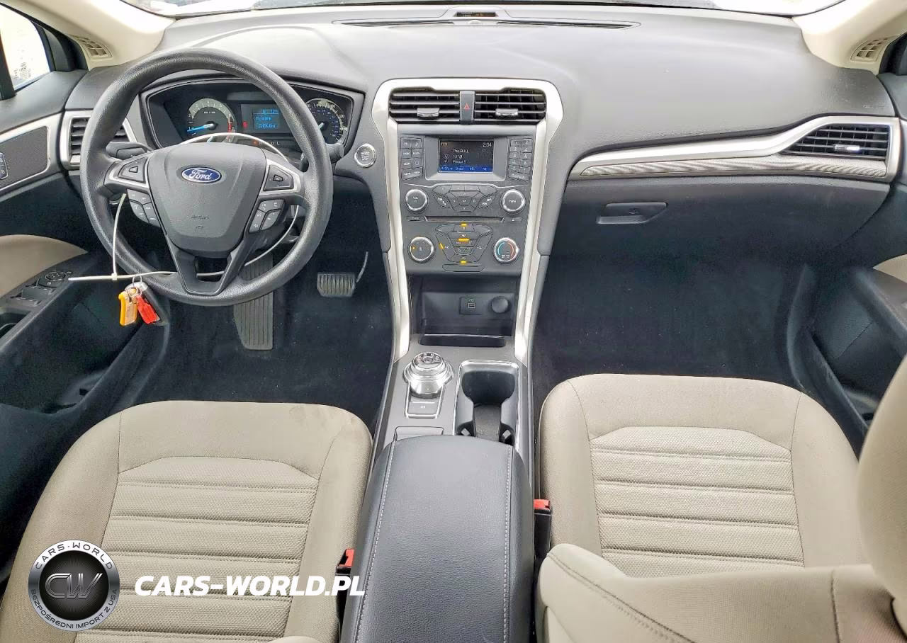 2018 Ford Fusion S VIN:3FA6P0G77JR253865 - 8
