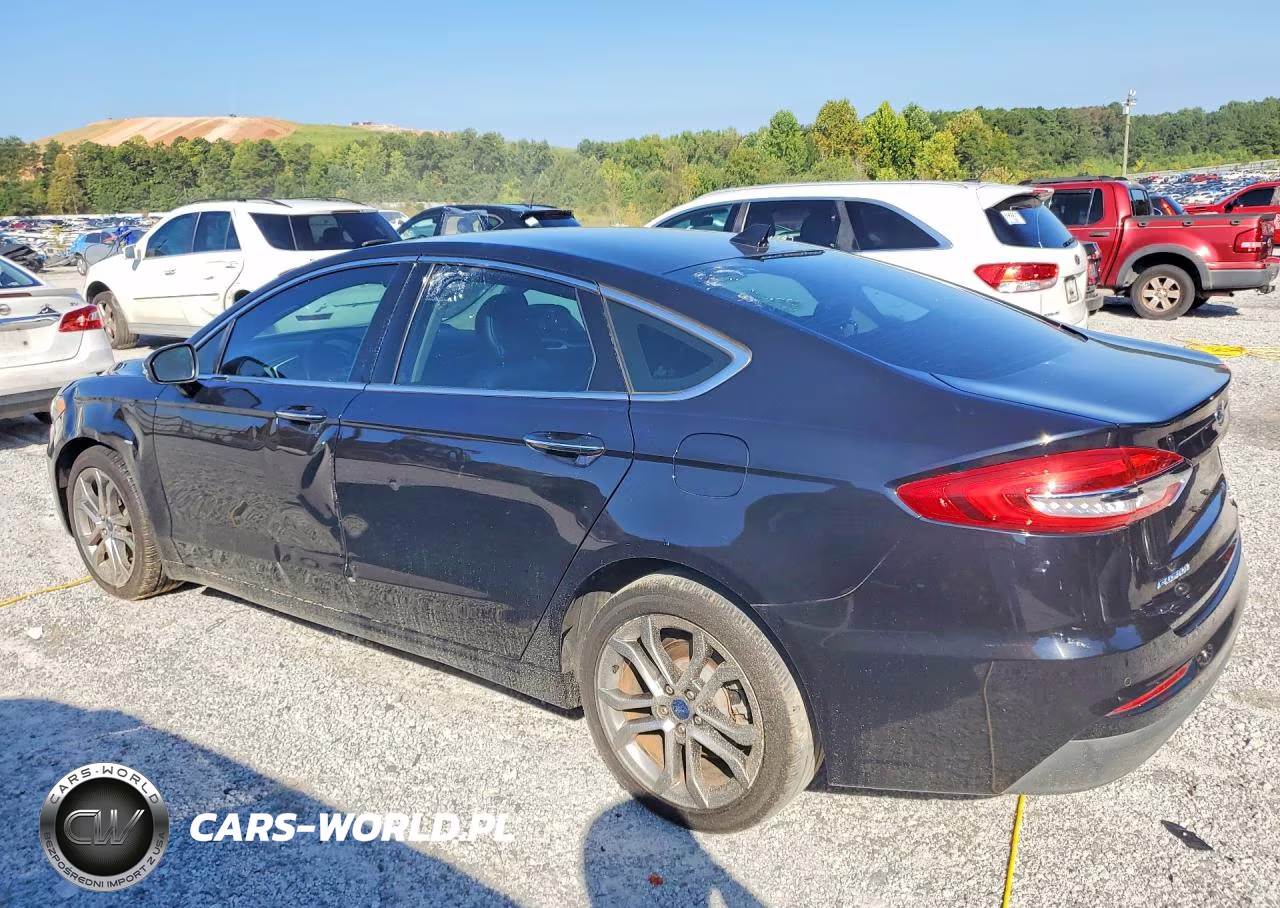 2019 Ford Fusion Sel VIN:3FA6P0CD2KR142010 - 2