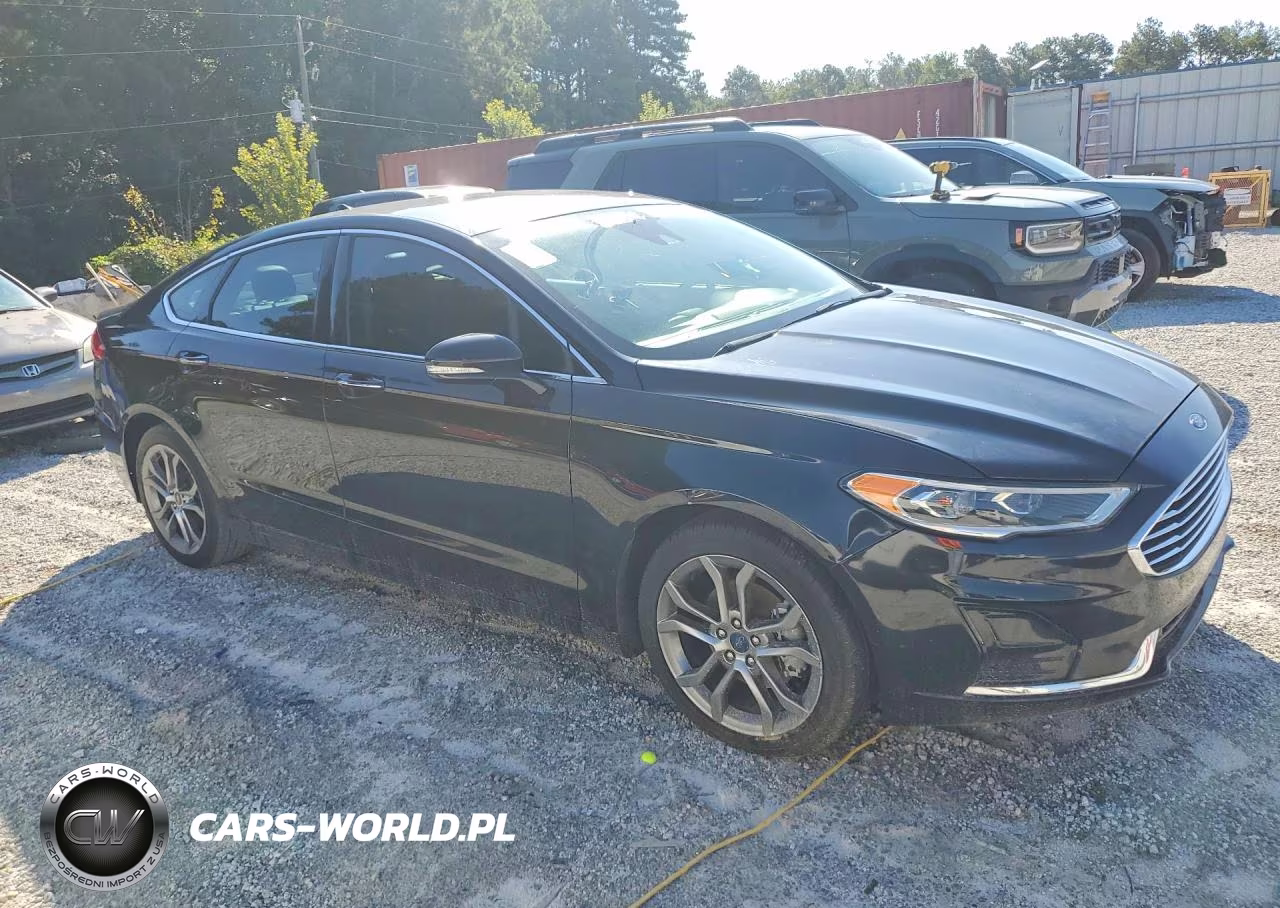 2019 Ford Fusion Sel VIN:3FA6P0CD2KR142010 - 4