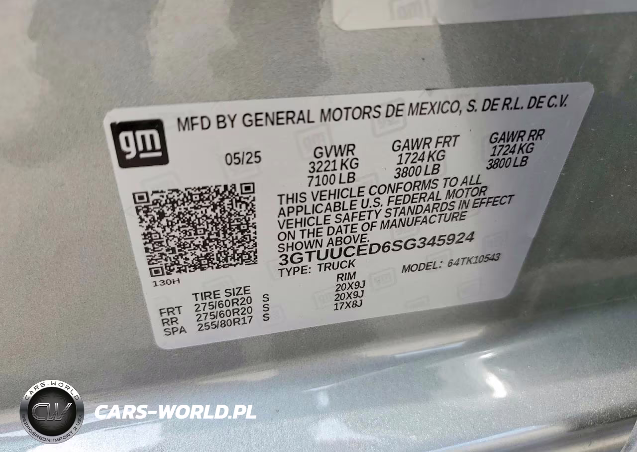 2025 GMC Sierra K1500 Elevation VIN:3GTUUCED6SG345924 - 13