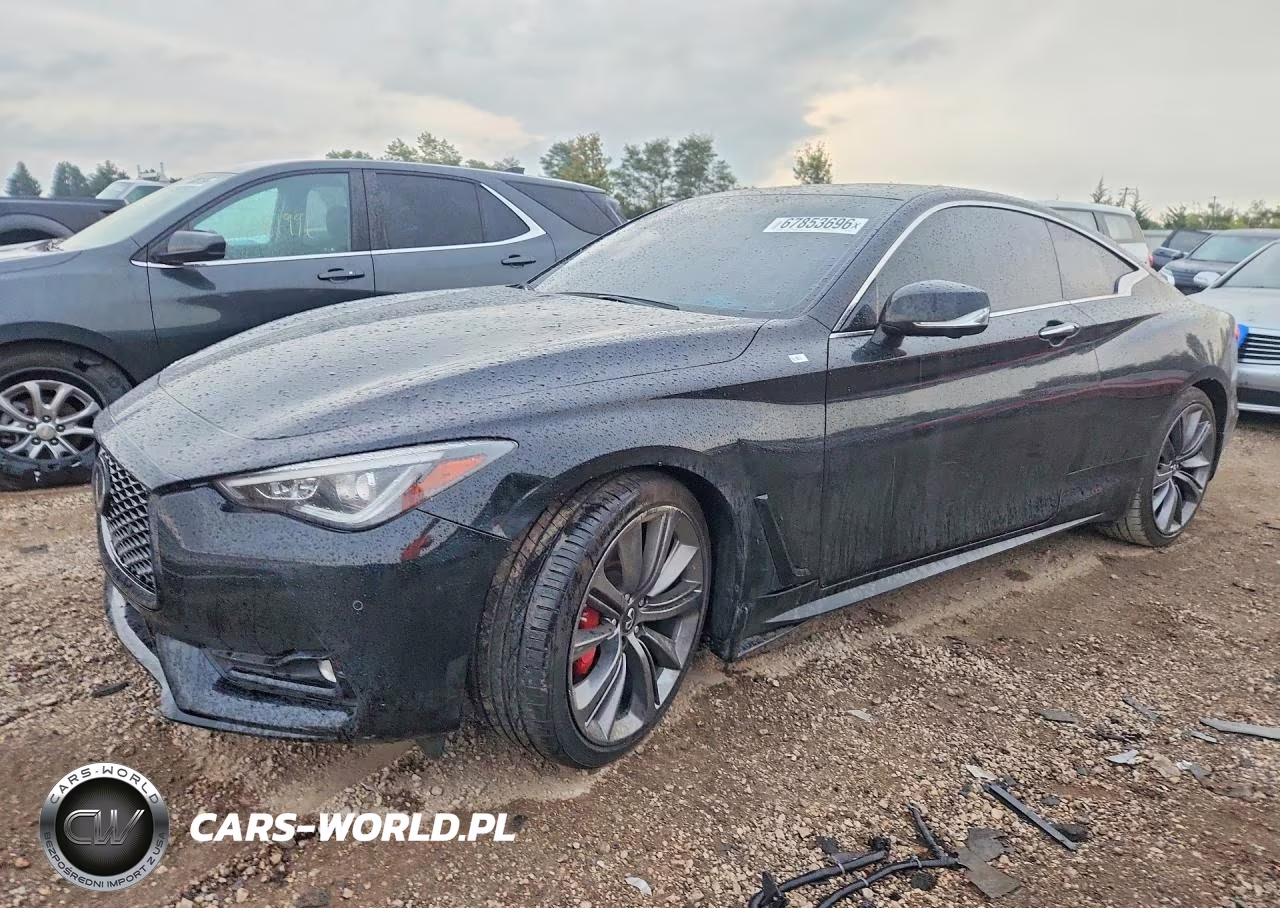 2021 Infiniti Q60 Red Sport 400 VIN:JN1FV7LL3MM560204 - 1