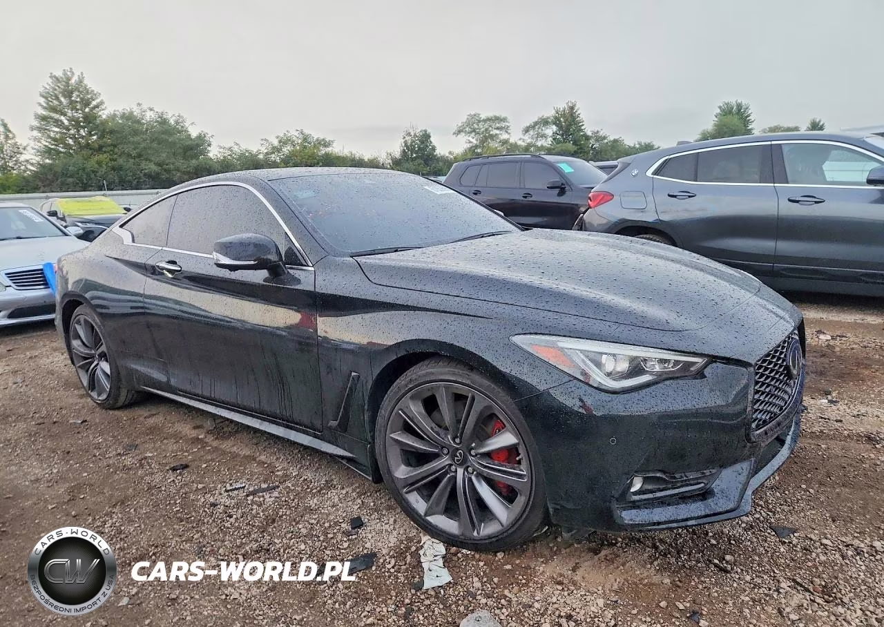 2021 Infiniti Q60 Red Sport 400 VIN:JN1FV7LL3MM560204 - 4