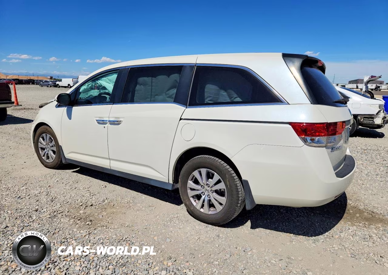 2017 Honda Odyssey Exl VIN:5FNRL5H66HB002076 - 2