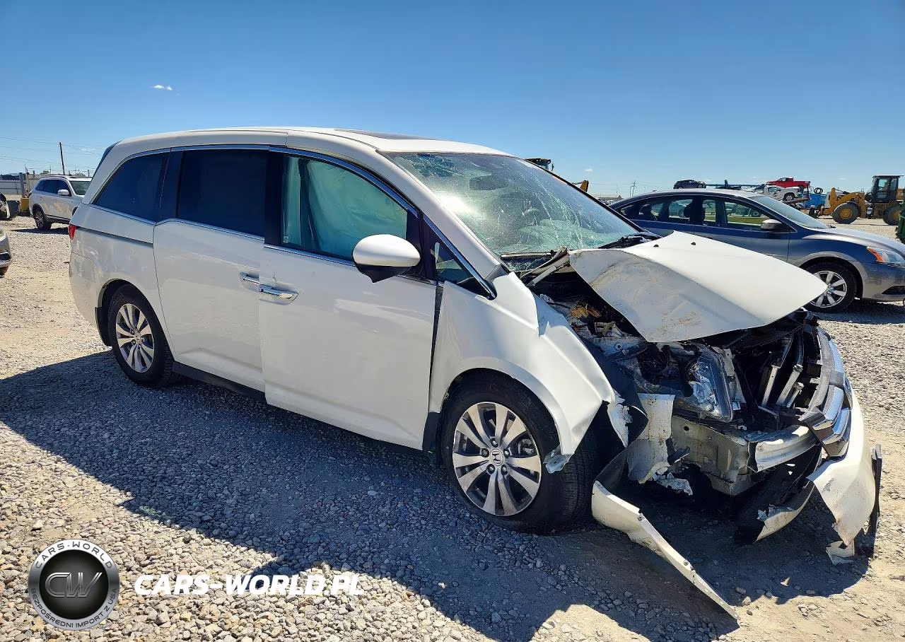2017 Honda Odyssey Exl VIN:5FNRL5H66HB002076 - 4