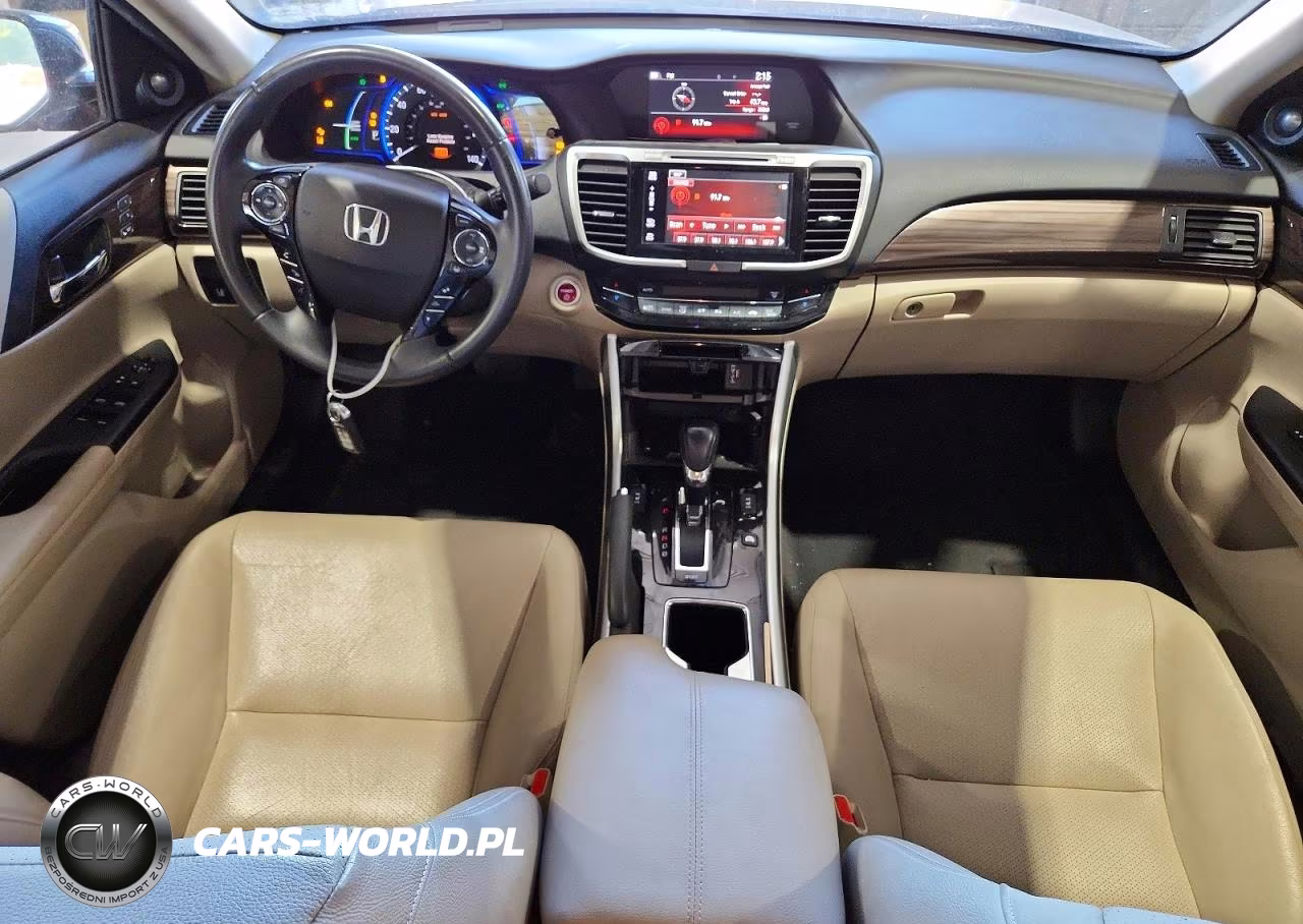 2017 Honda Accord Touring Hybrid VIN:JHMCR6F75HC029061 - 8