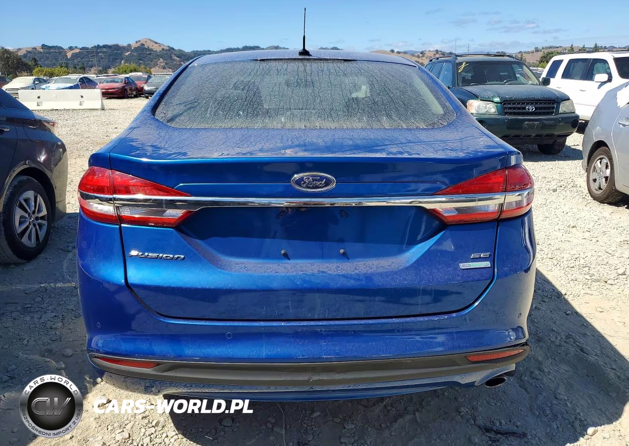 2017 Ford Fusion Se VIN:3FA6P0HD6HR299444 - 6