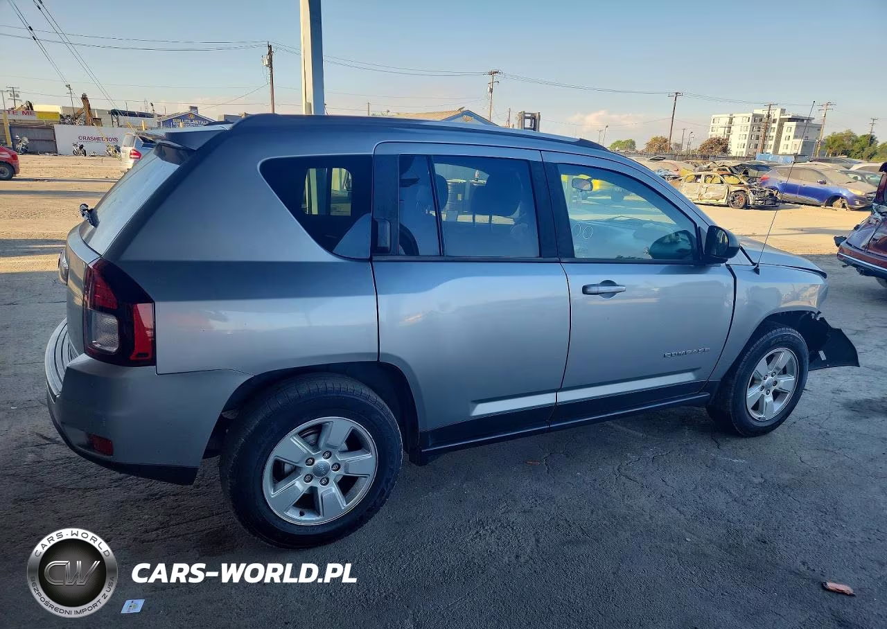2014 Jeep Compass Sport VIN:1C4NJCBA6ED844604 - 3