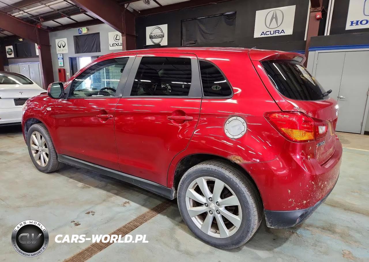2014 Mitsubishi Outlander Sport Es VIN:4A4AR3AU8EE022666 - 2