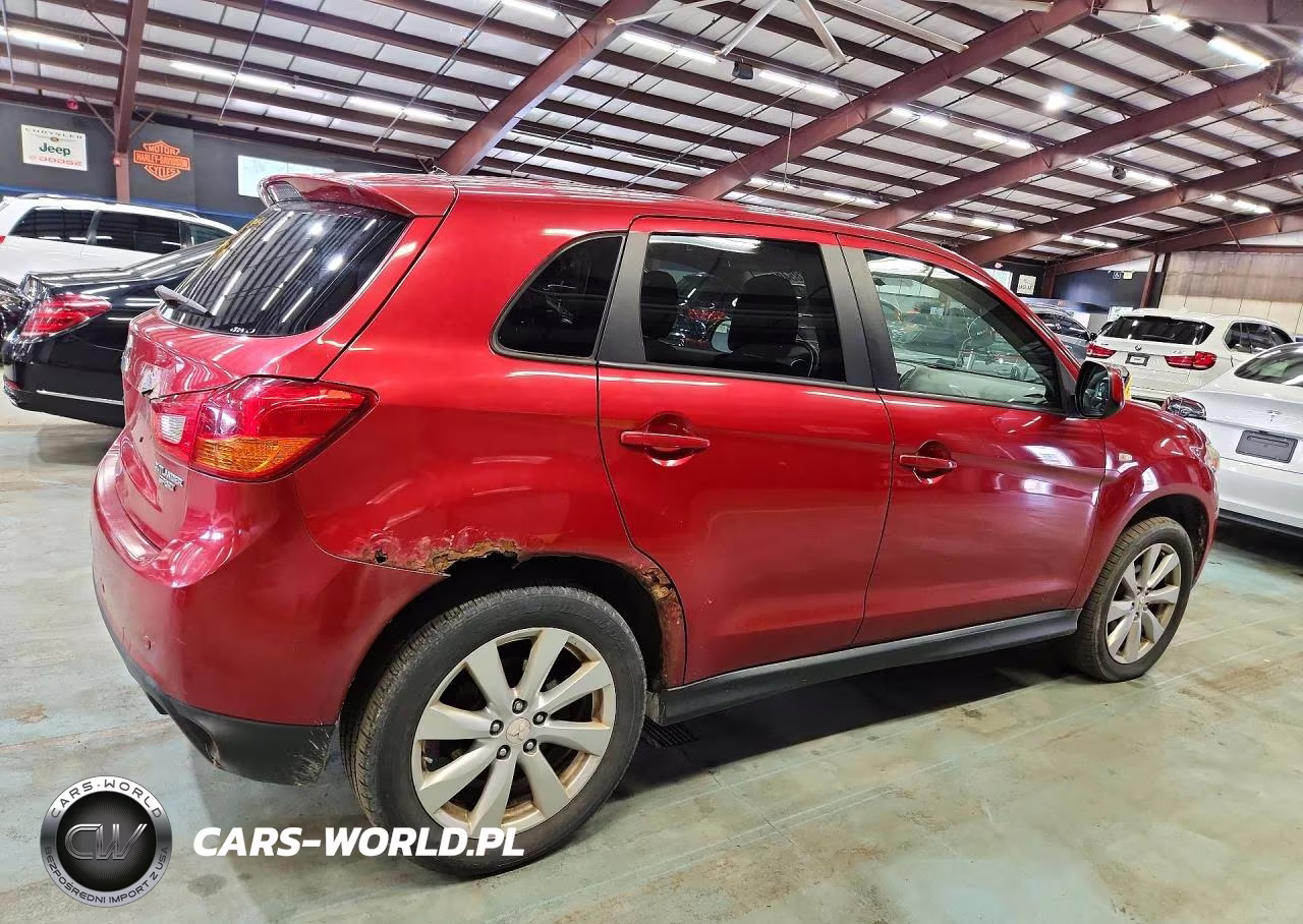 2014 Mitsubishi Outlander Sport Es VIN:4A4AR3AU8EE022666 - 3