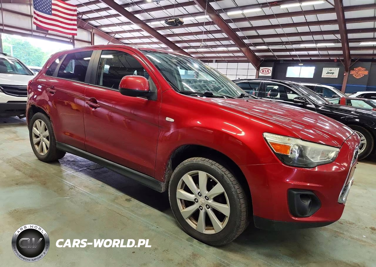 2014 Mitsubishi Outlander Sport Es VIN:4A4AR3AU8EE022666 - 4