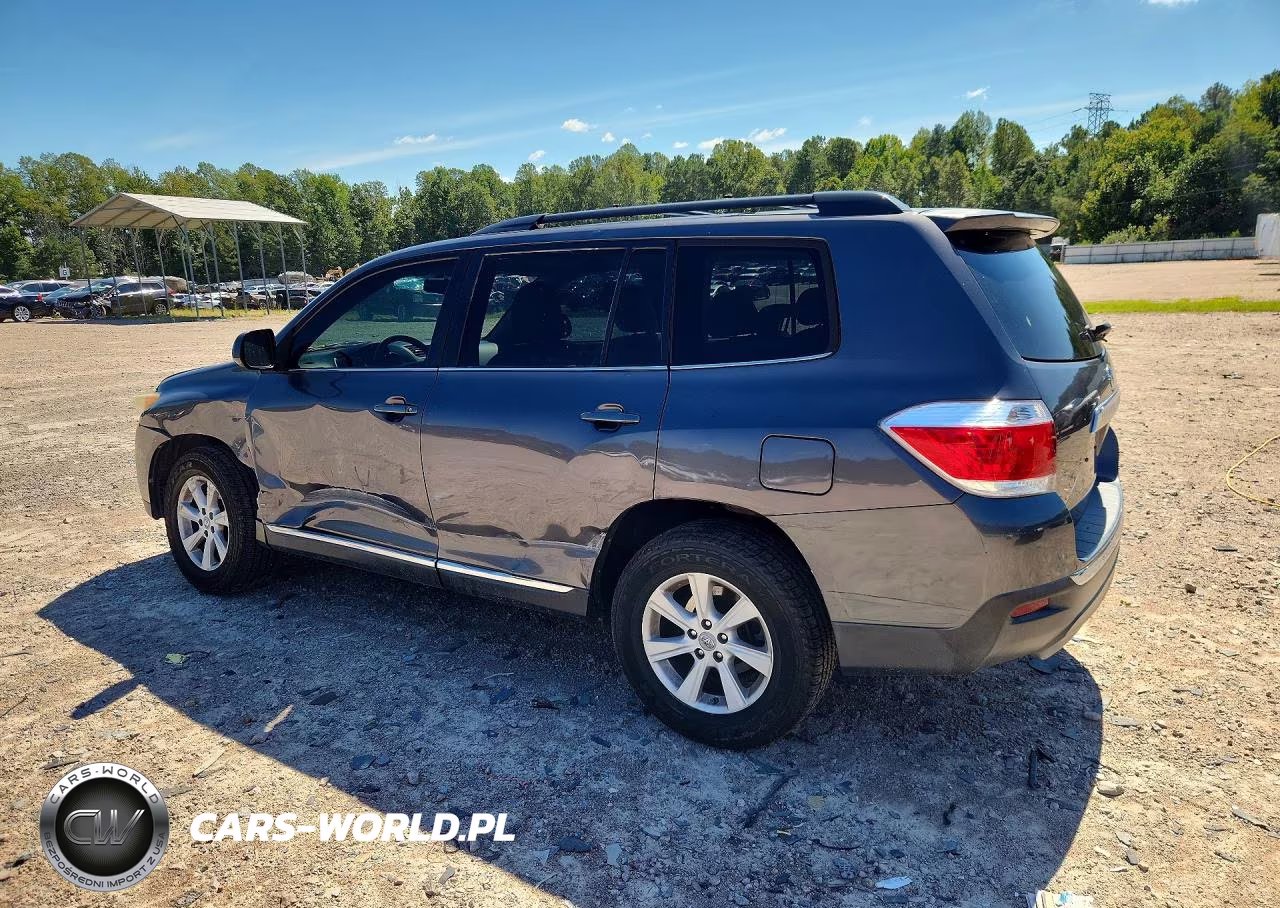 2012 Toyota Highlander Se VIN:5TDBK3EH6CS147377 - 2