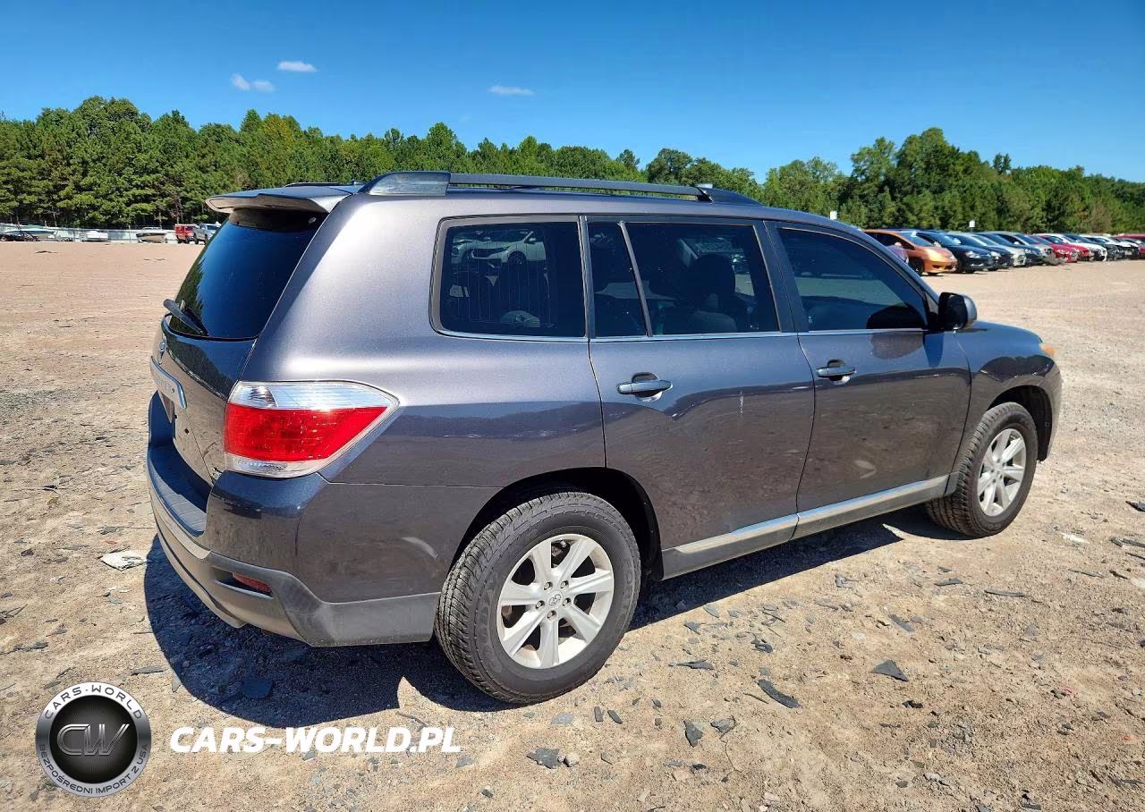 2012 Toyota Highlander Se VIN:5TDBK3EH6CS147377 - 3