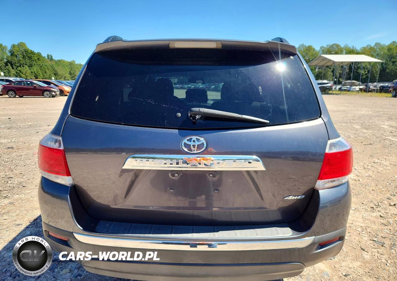2012 Toyota Highlander Se VIN:5TDBK3EH6CS147377 - 6
