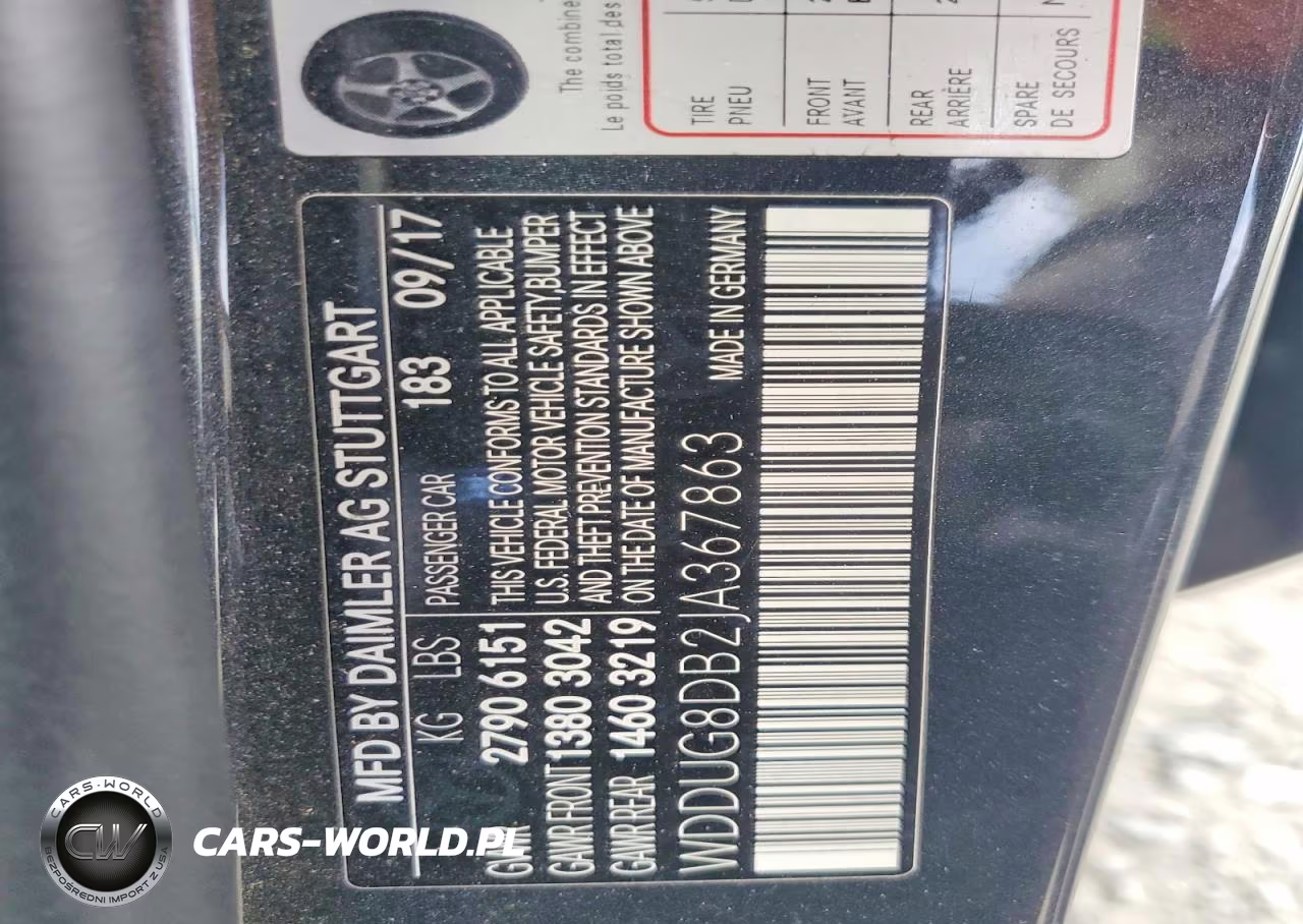 2018 Mercedes-Benz S 560 VIN:WDDUG8DB2JA367863 - 12