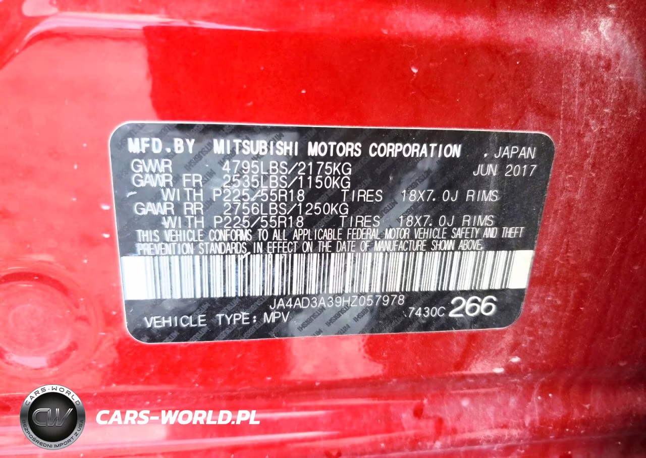 2017 Mitsubishi Outlander Se VIN:JA4AD3A39HZ057978 - 13