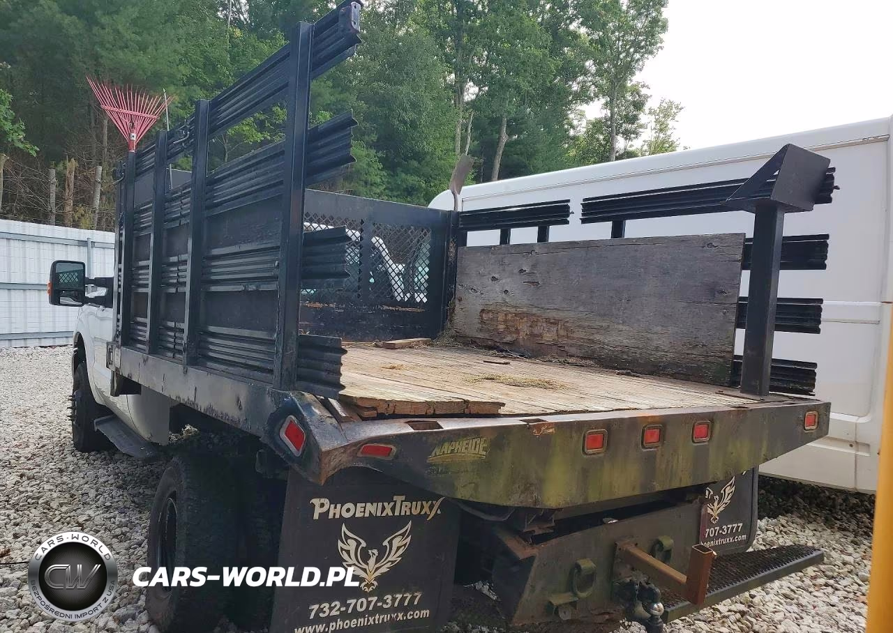 2011 Ford F350 Super Duty Dump Flatbed Truck VIN:1FDRF3H66BEB44296 - 2