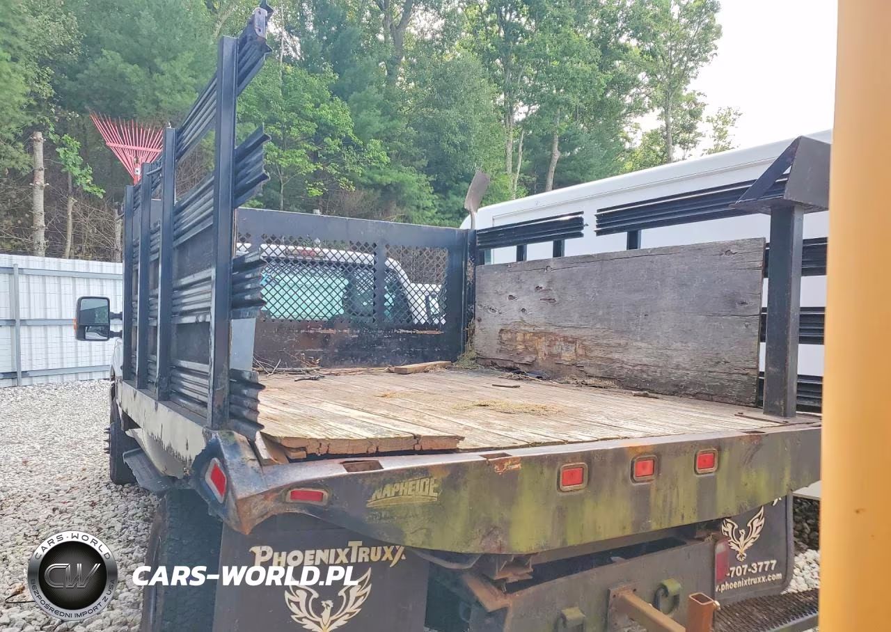 2011 Ford F350 Super Duty Dump Flatbed Truck VIN:1FDRF3H66BEB44296 - 6