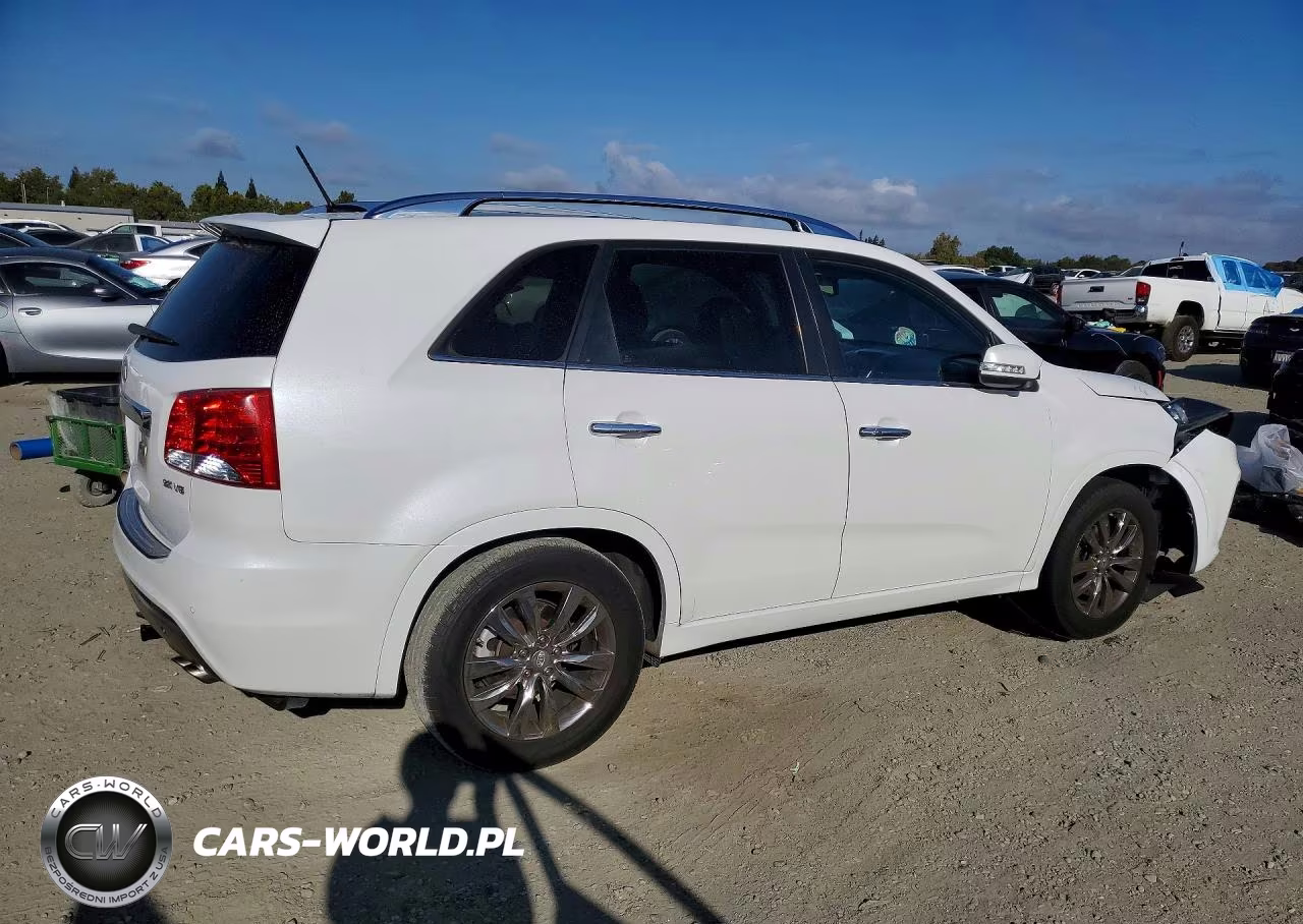2012 Kia Sorento Sx VIN:5XYKW4A25CG289874 - 3