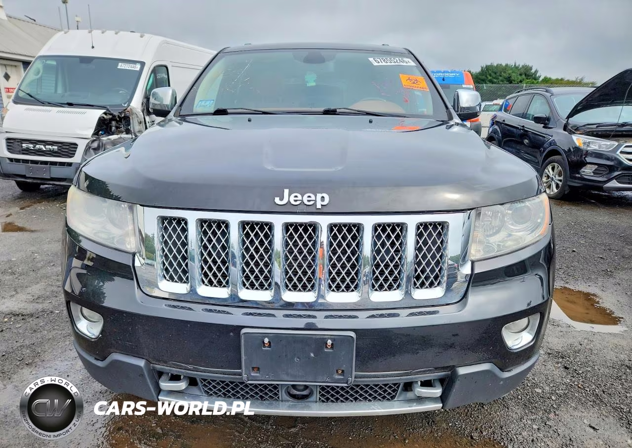 2012 Jeep Grand Cherokee Overland VIN:1C4RJFCT6CC269684 - 5