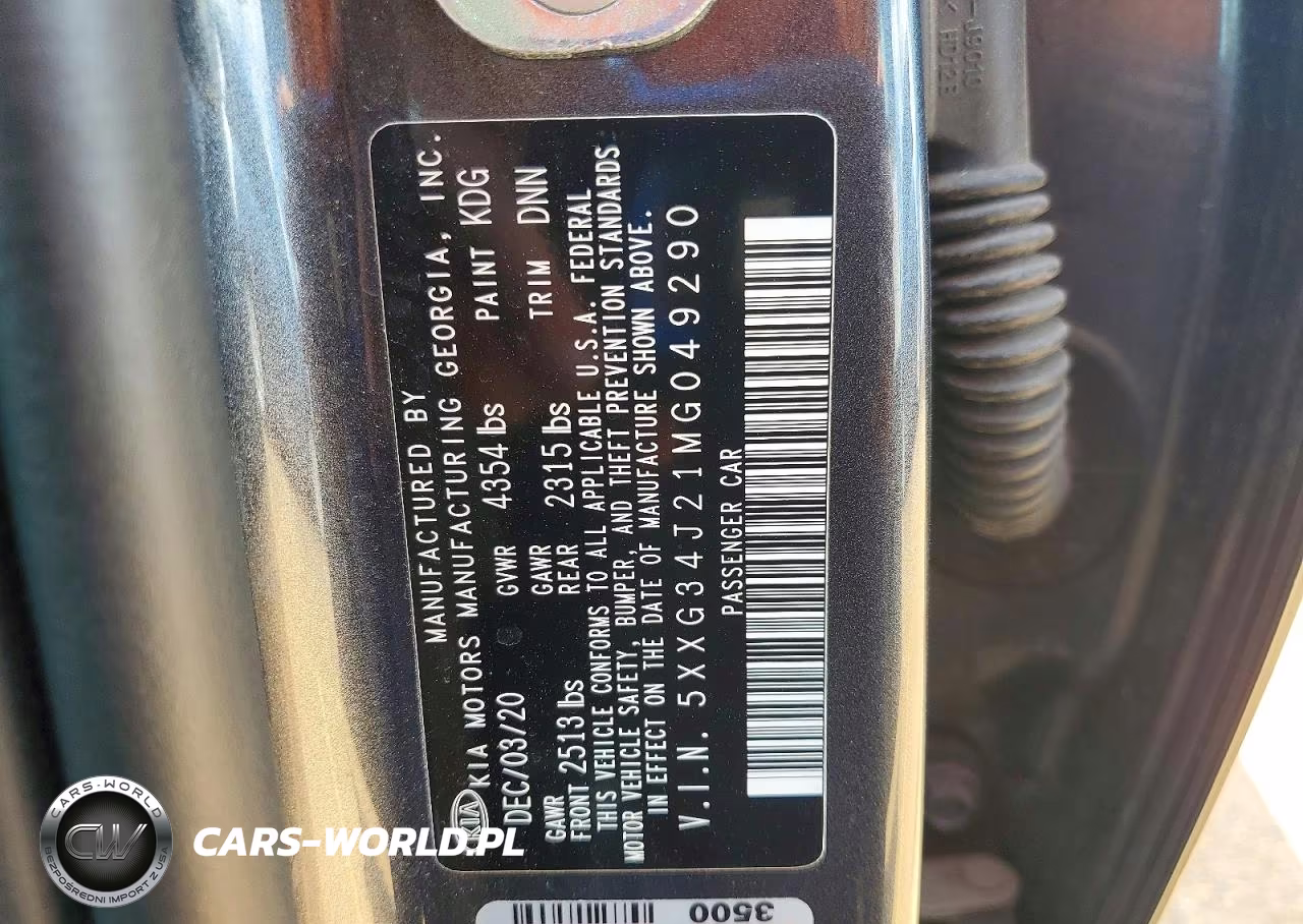 2021 Kia K5 Ex VIN:5XXG34J21MG049290 - 13