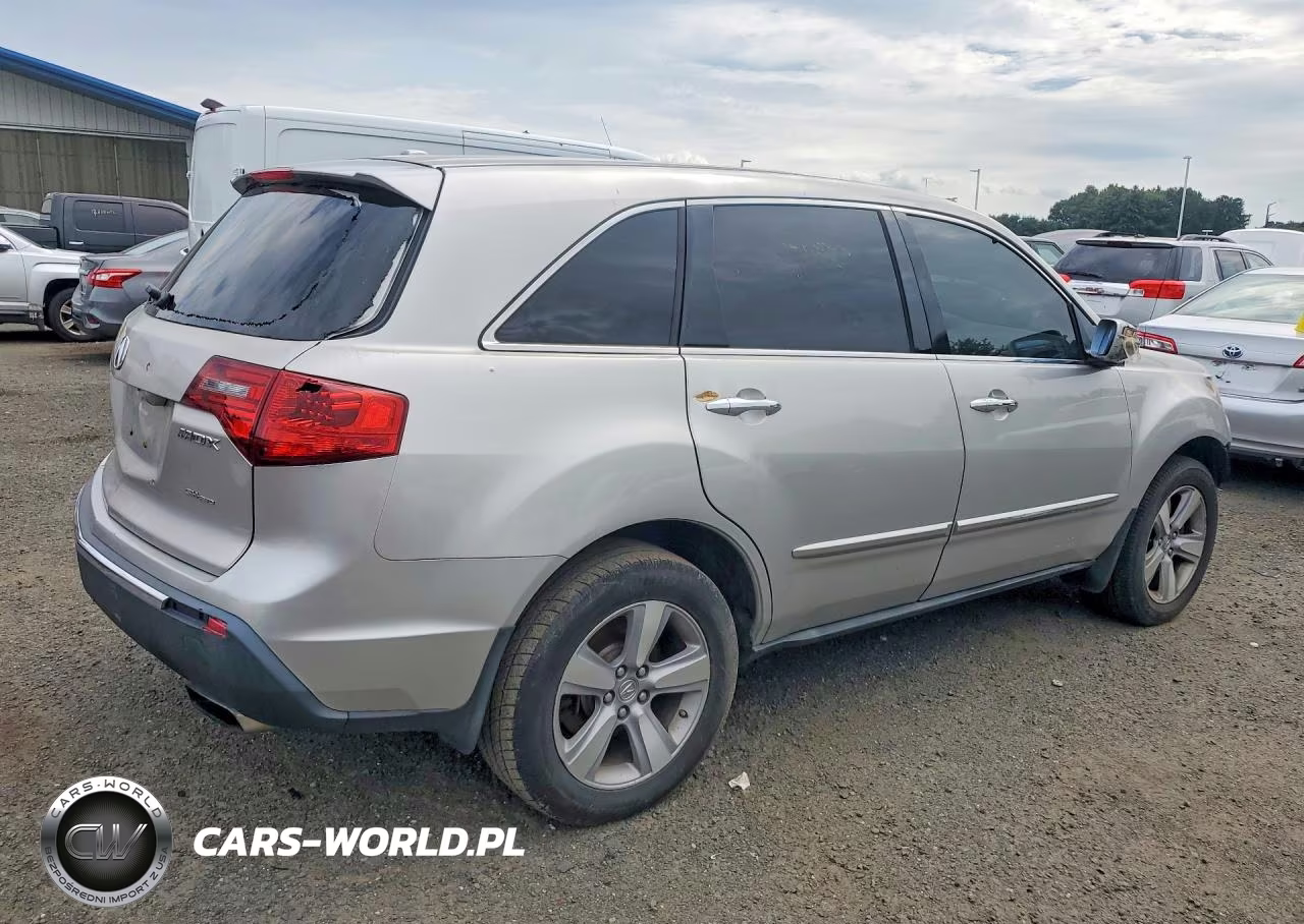 2012 Acura Mdx Technology VIN:2HNYD2H32CH510006 - 3
