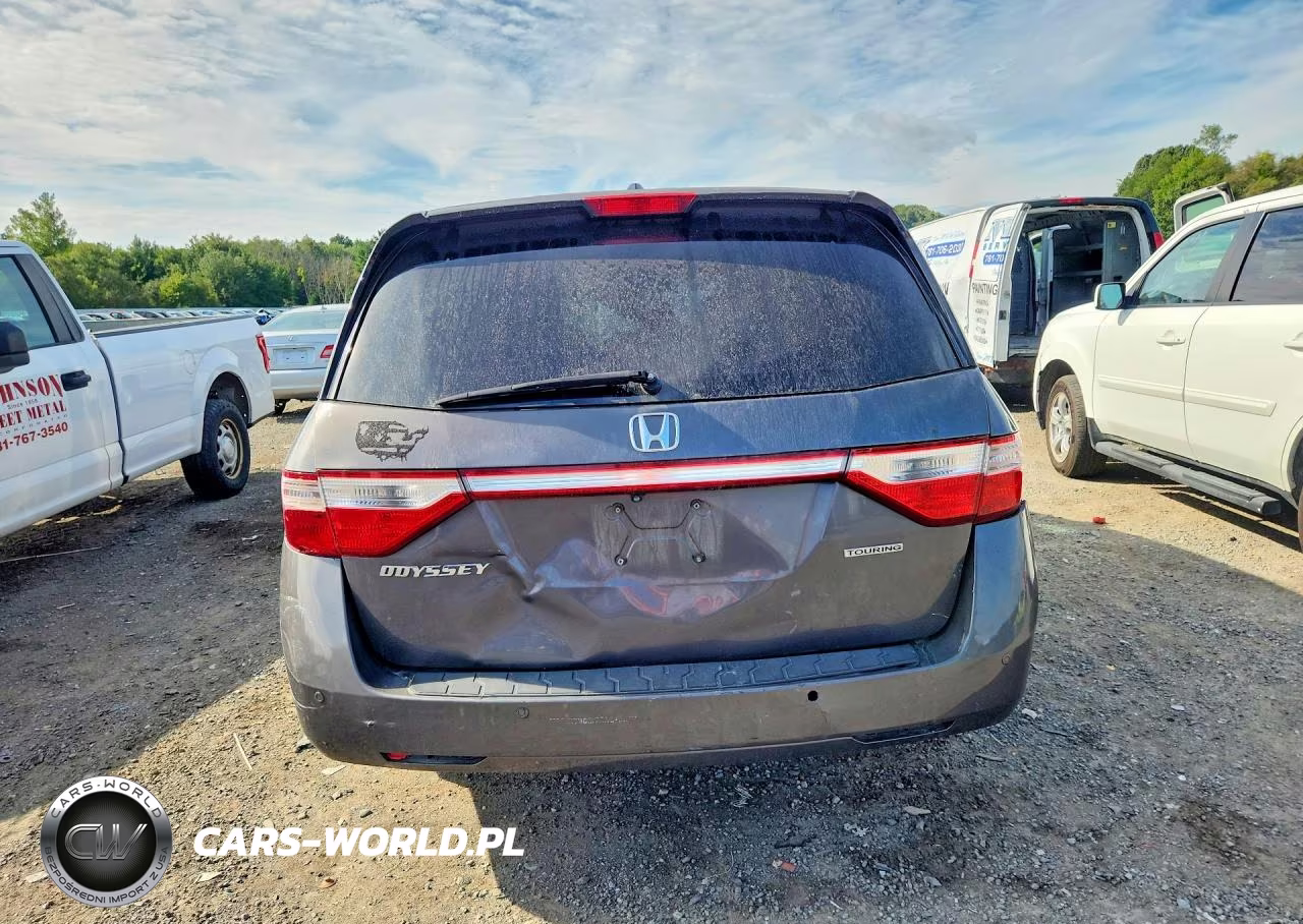 2012 Honda Odyssey Touring VIN:5FNRL5H93CB112134 - 6