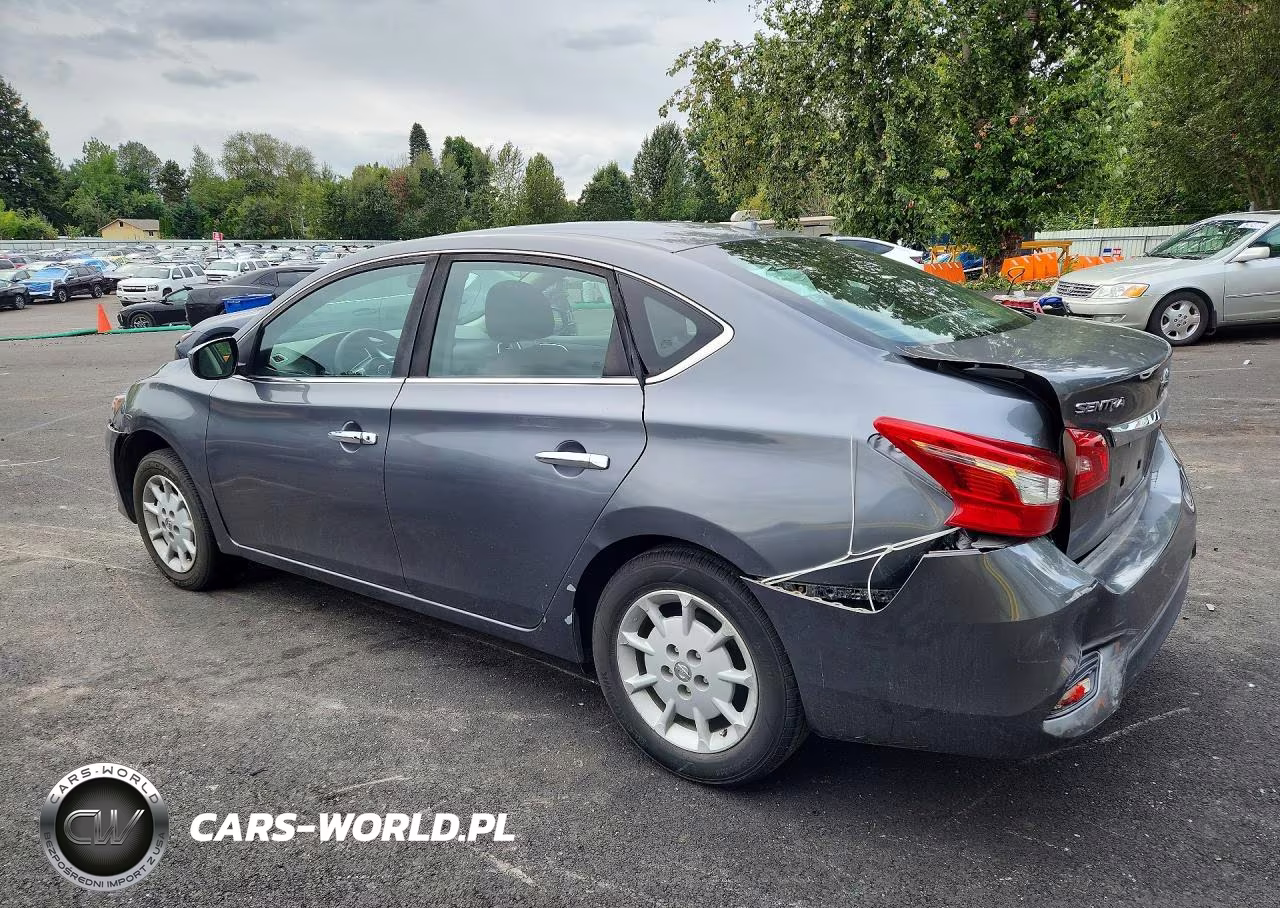 2017 Nissan Sentra Sv VIN:3N1AB7AP0HL671141 - 2