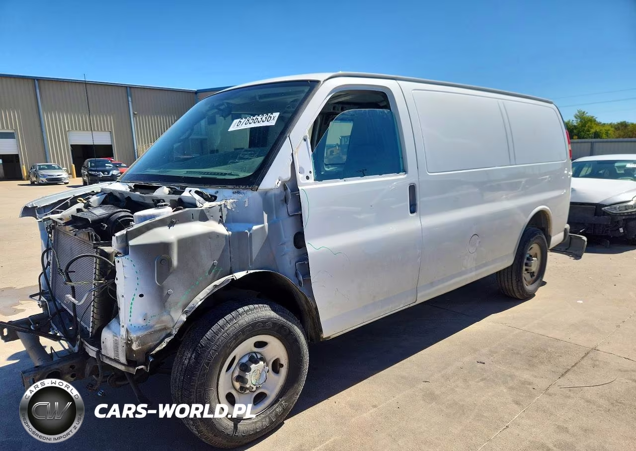 2010 Chevrolet Express 2500 Van VIN:1GCZGFAA3A1158857 - 1