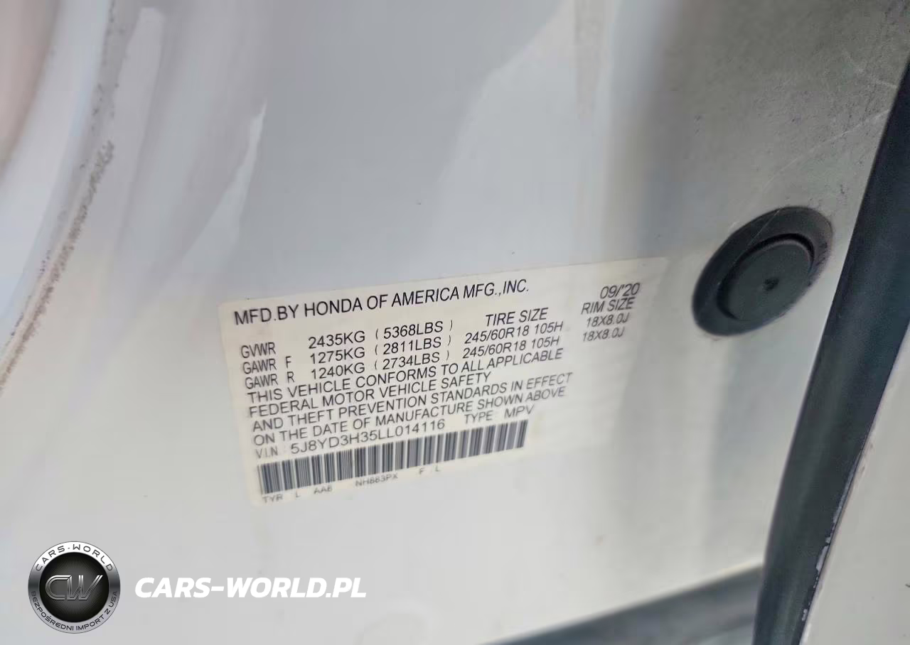 2020 Acura Mdx VIN:5J8YD3H35LL014116 - 14