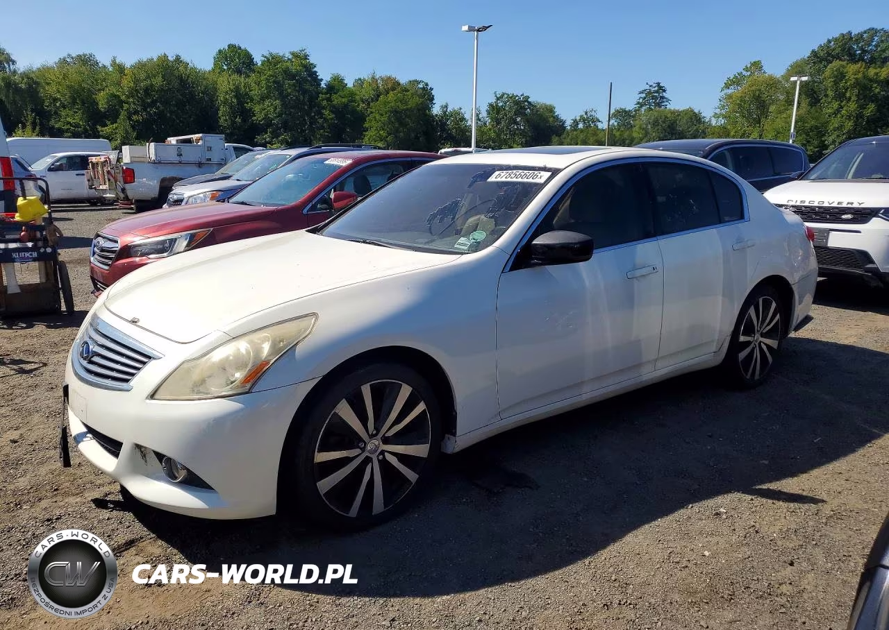 2012 Infiniti G25 Sedan X VIN:JN1DV6AR2CM860663 - 1