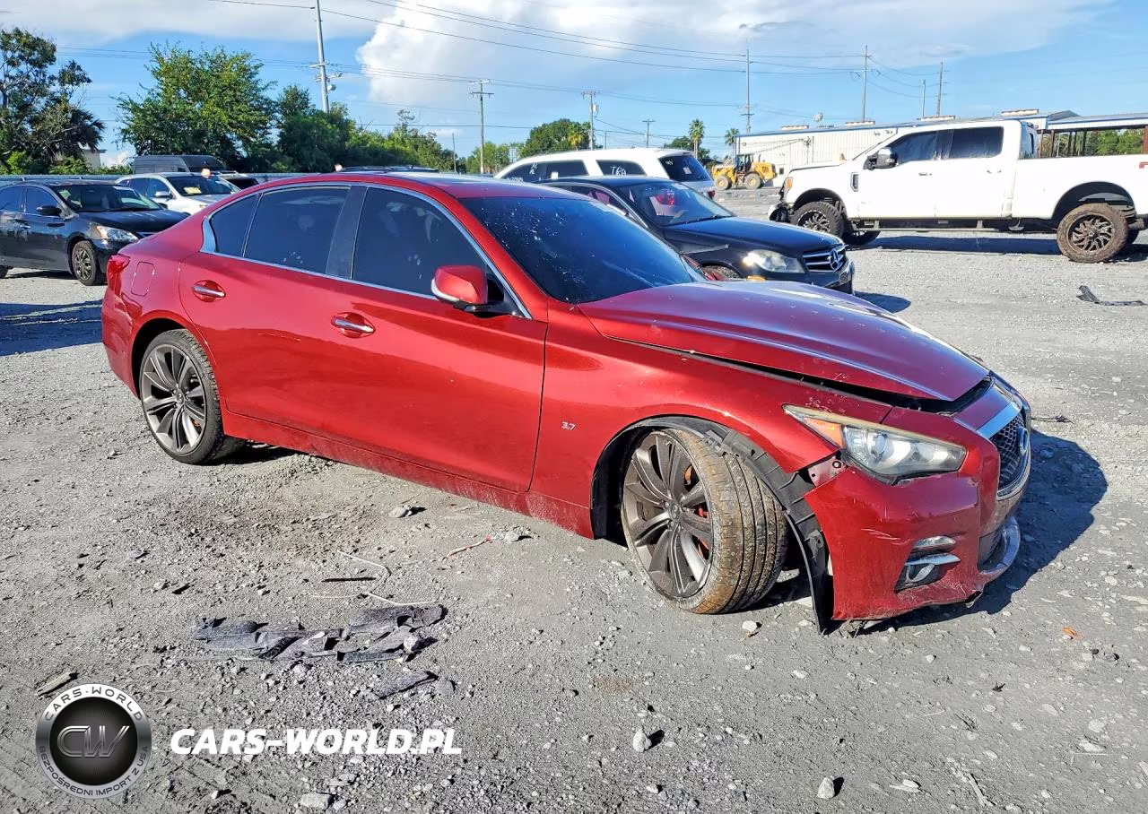 2015 Infiniti Q50 Premium VIN:JN1BV7AP3FM343551 - 4