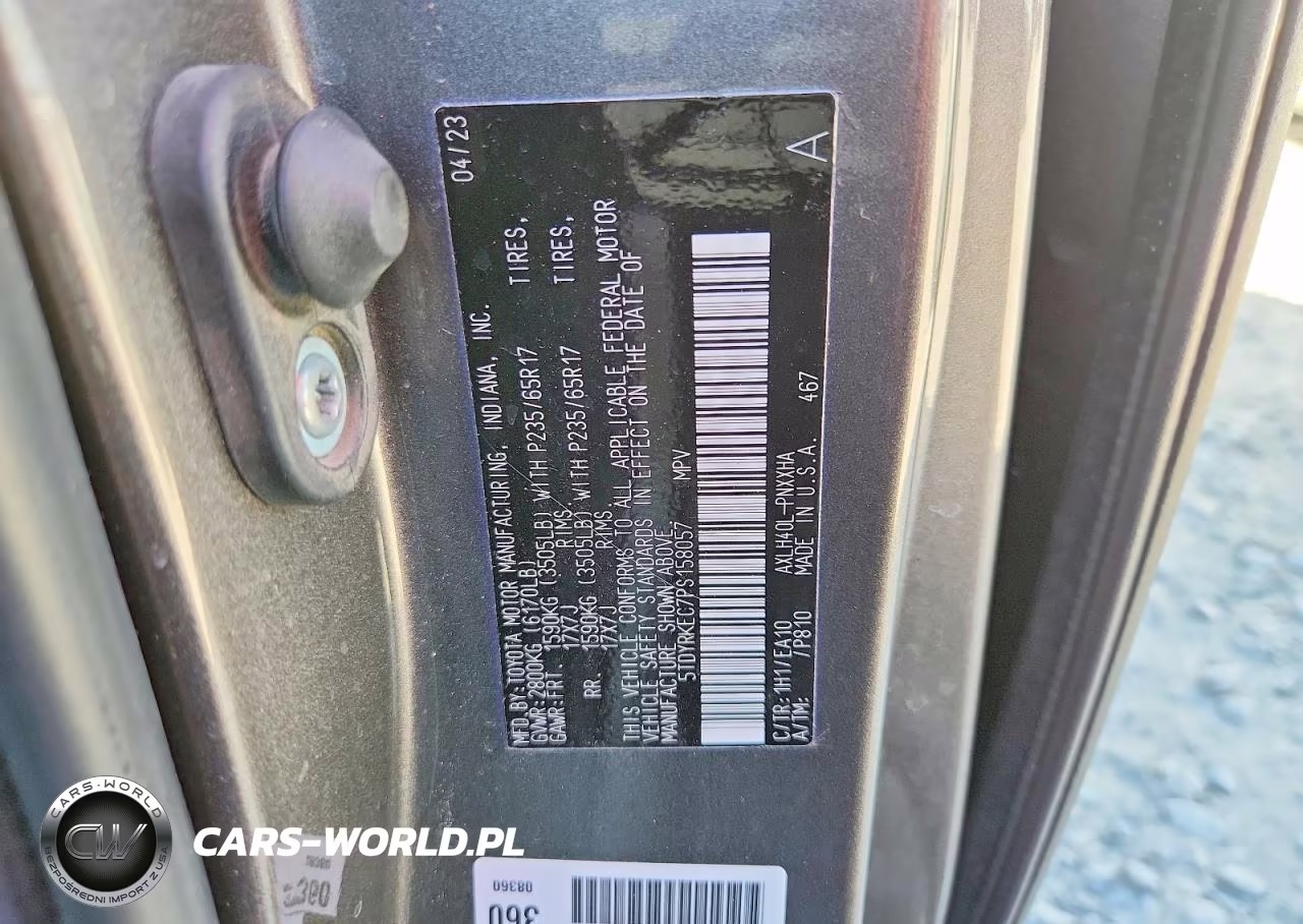 2023 Toyota Sienna Xle VIN:5TDYRKEC7PS158057 - 13