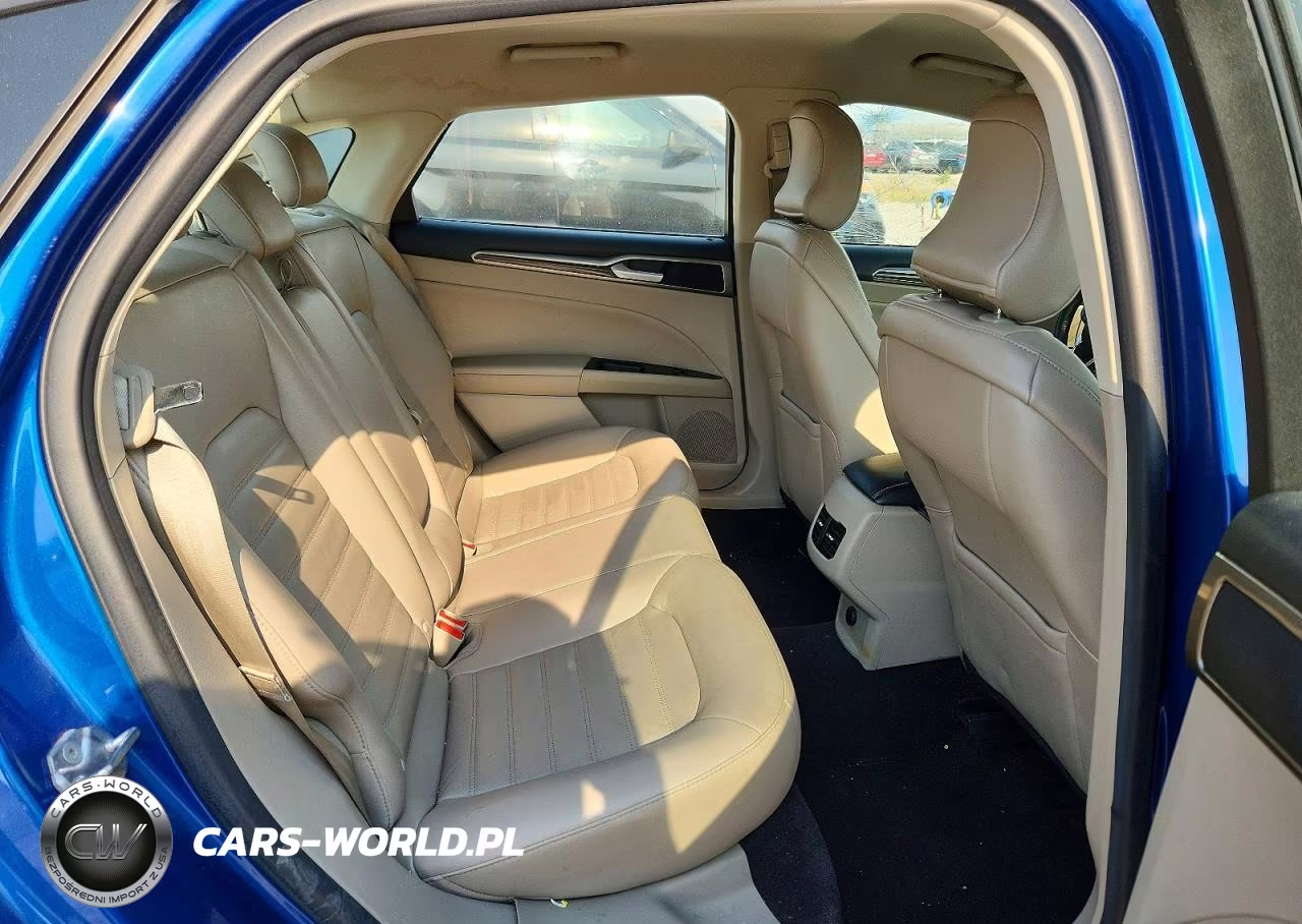 2017 Ford Fusion Se VIN:3FA6P0T90HR119572 - 10