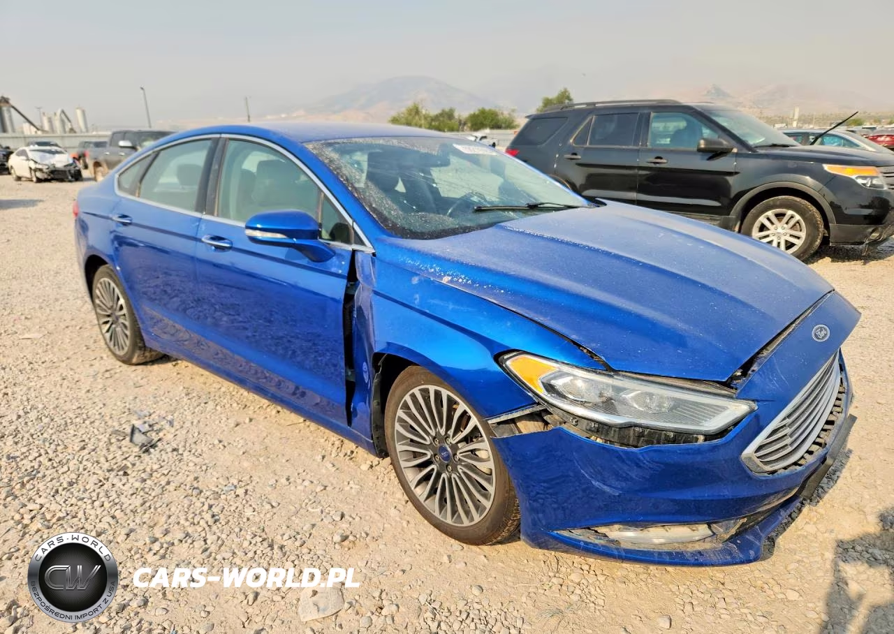 2017 Ford Fusion Se VIN:3FA6P0T90HR119572 - 4