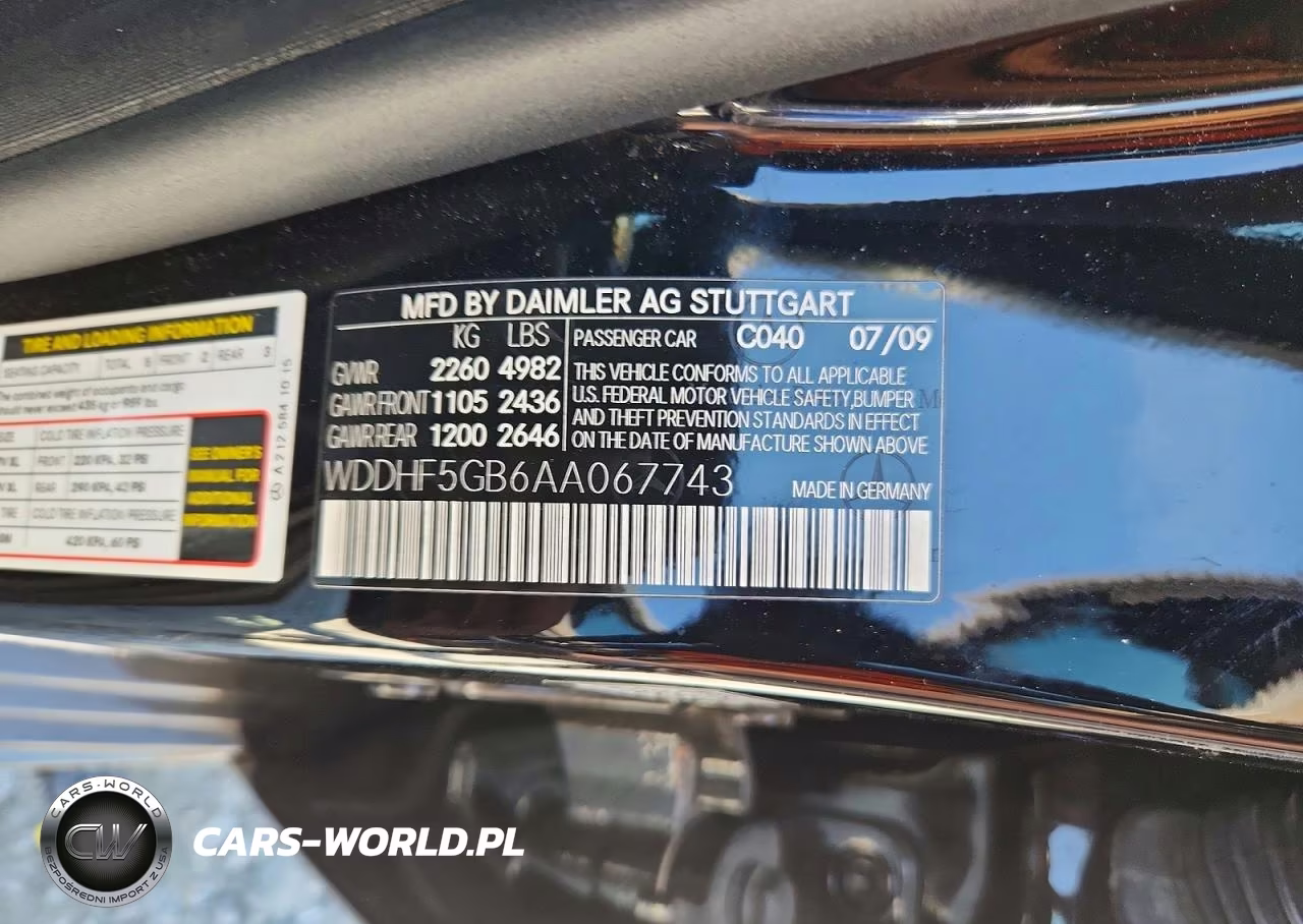 2010 Mercedes-Benz E 350 VIN:WDDHF5GB6AA067743 - 12