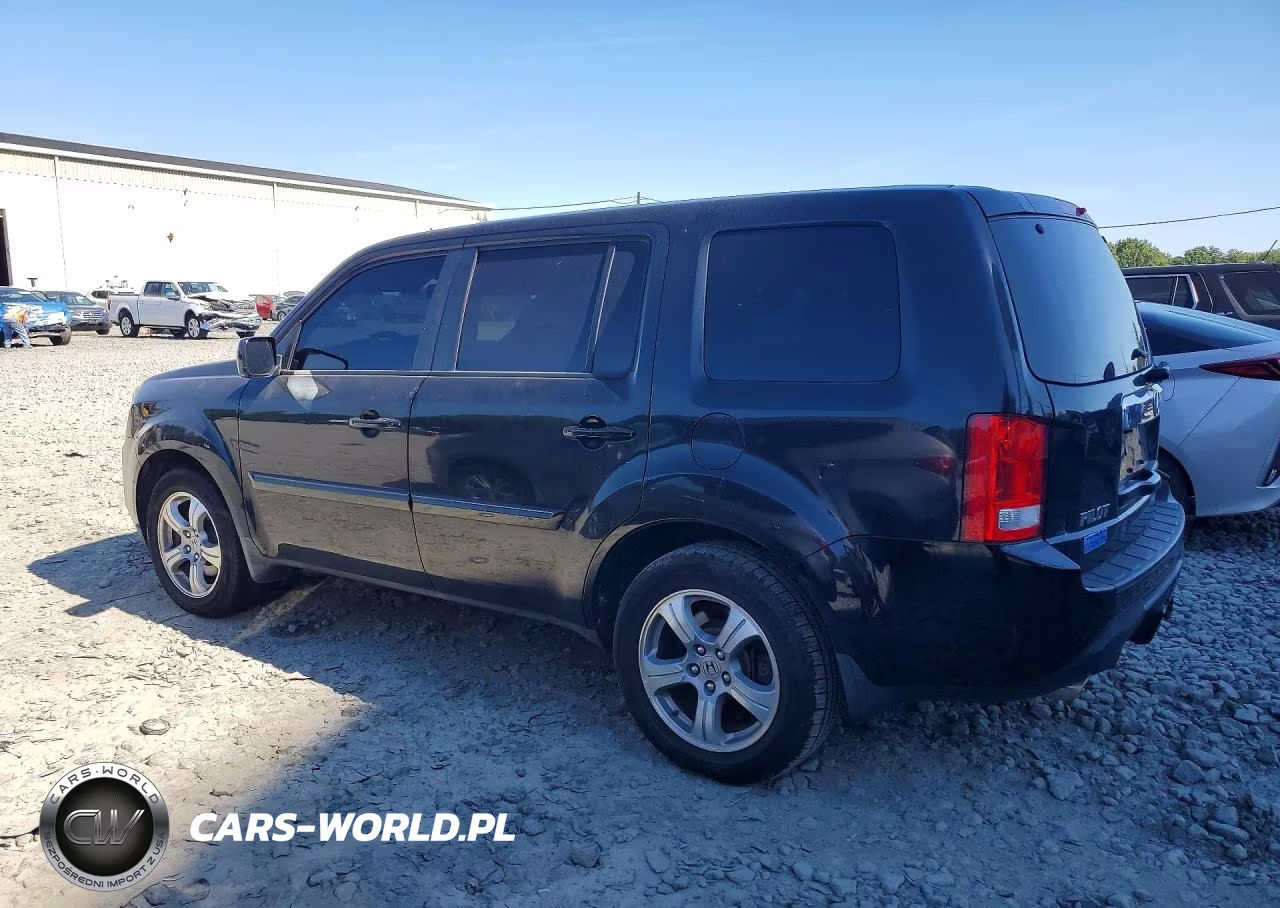 2012 Honda Pilot Exln VIN:5FNYF4H70CB021026 - 2