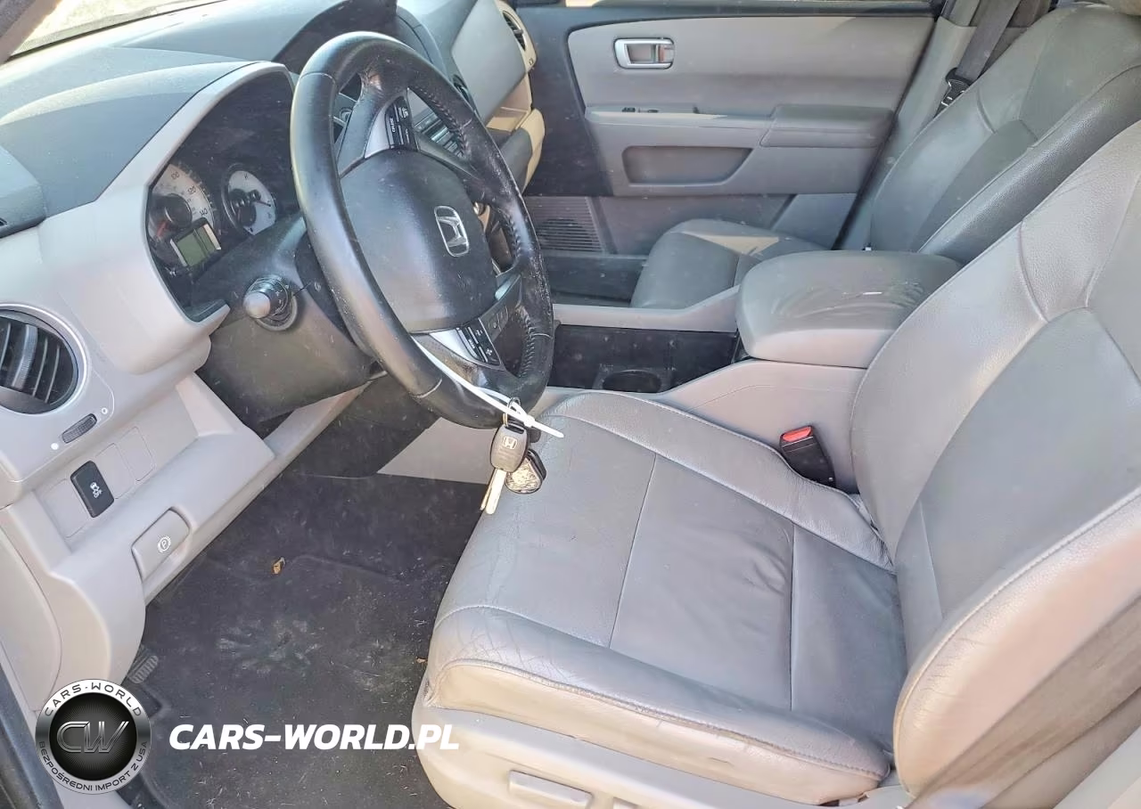 2012 Honda Pilot Exln VIN:5FNYF4H70CB021026 - 7